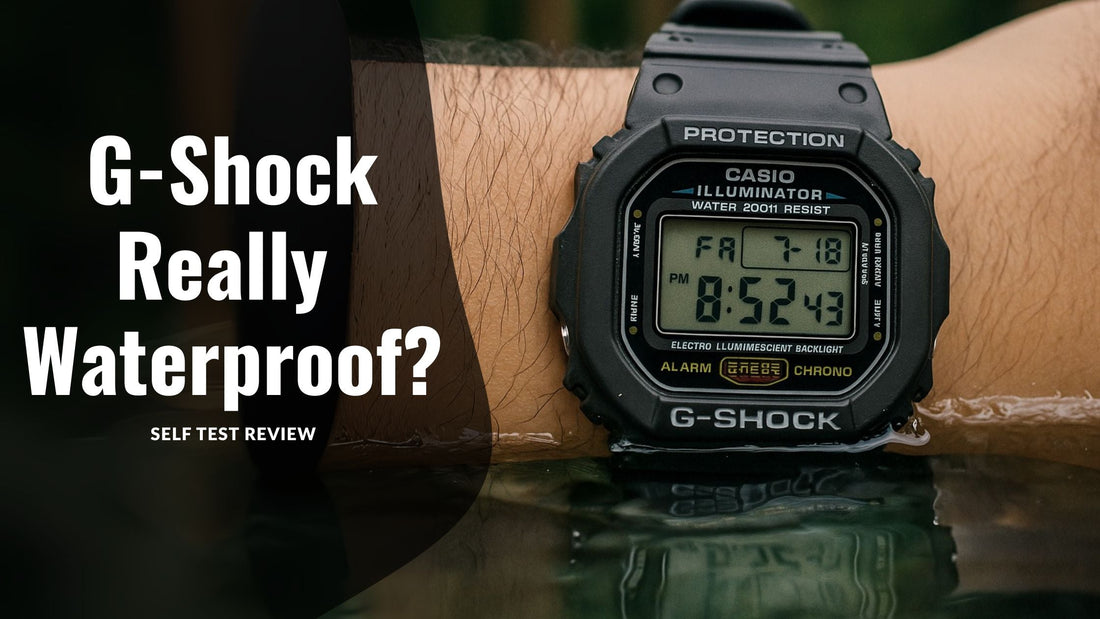 Is G-Shock Waterproof or Just Water-Resistant? Real Facts You Should Know