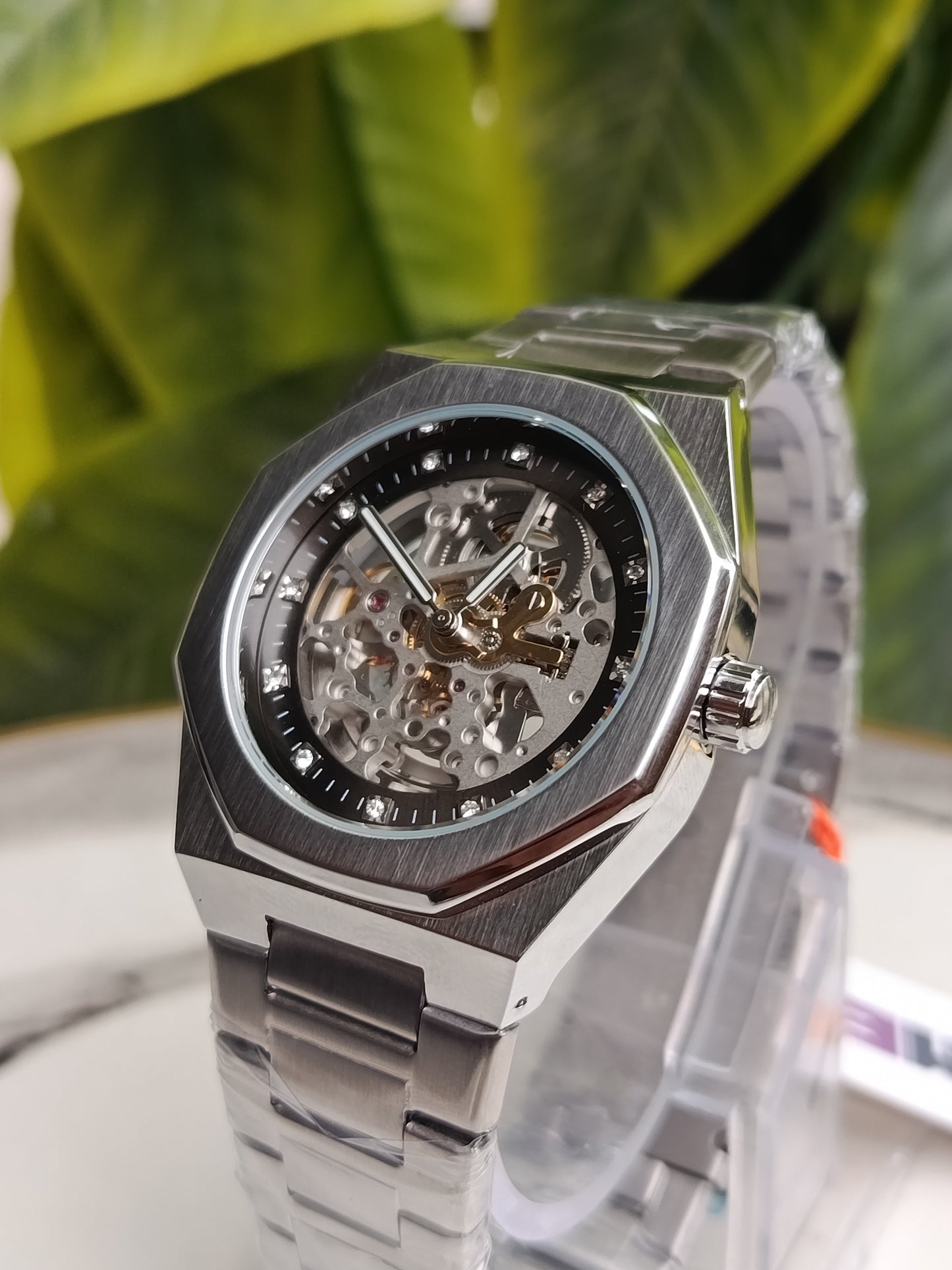 Skmei M034 Automatic Skeleton Men's Premium Watch