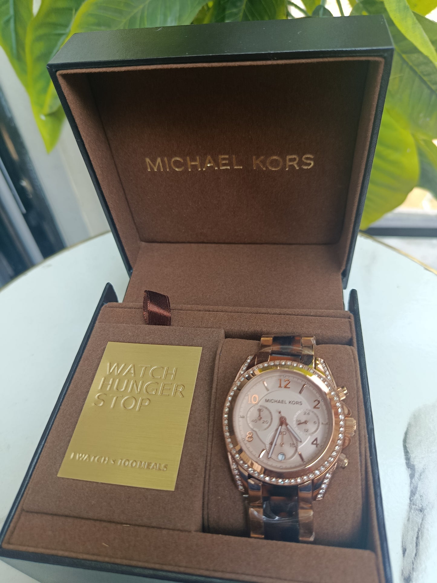 Michael Kors MK5859 Women's Chronograph Rose Gold Stainless Steel Watch