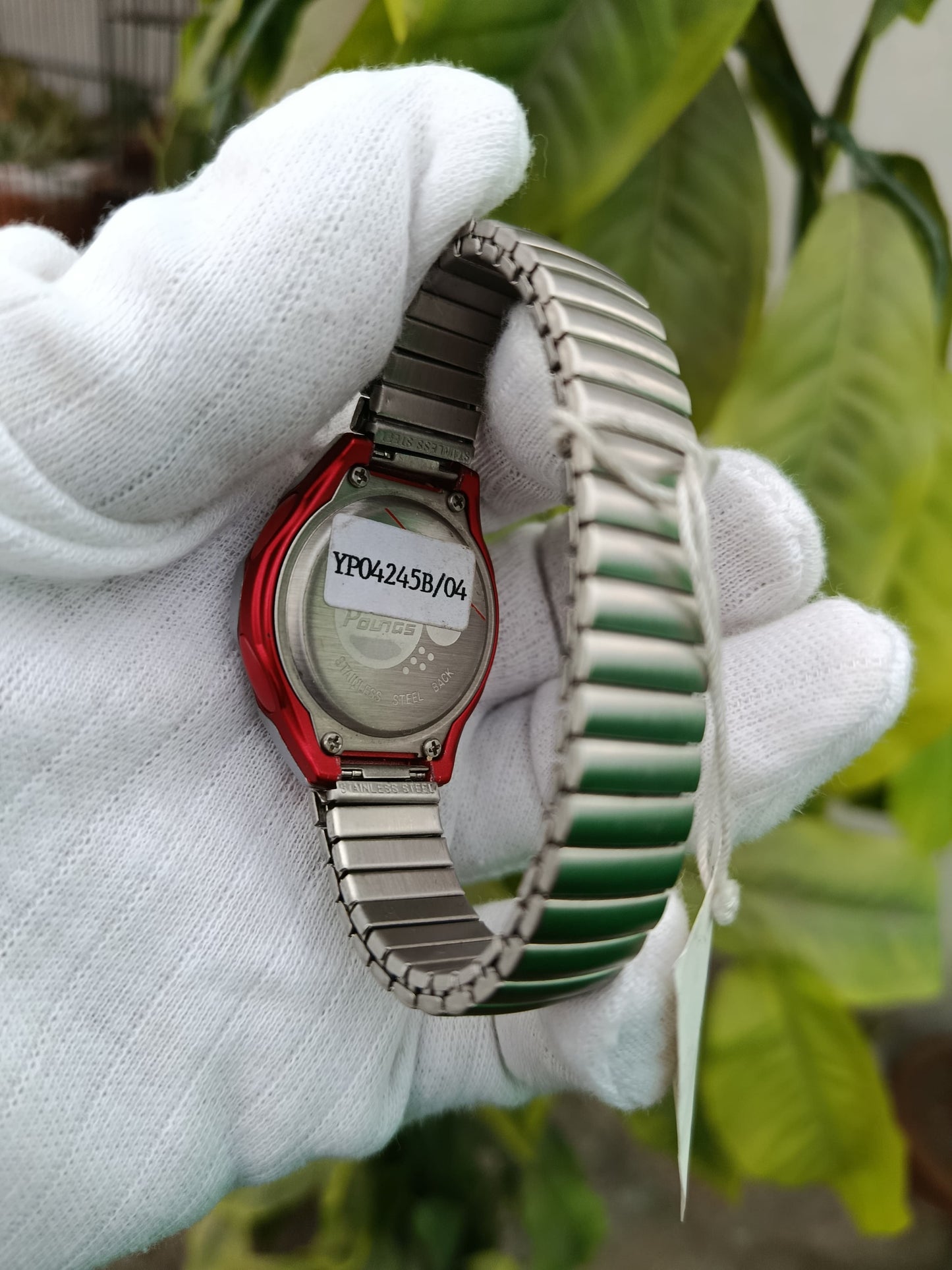 Youngs Digital Watch (Silver & Red)