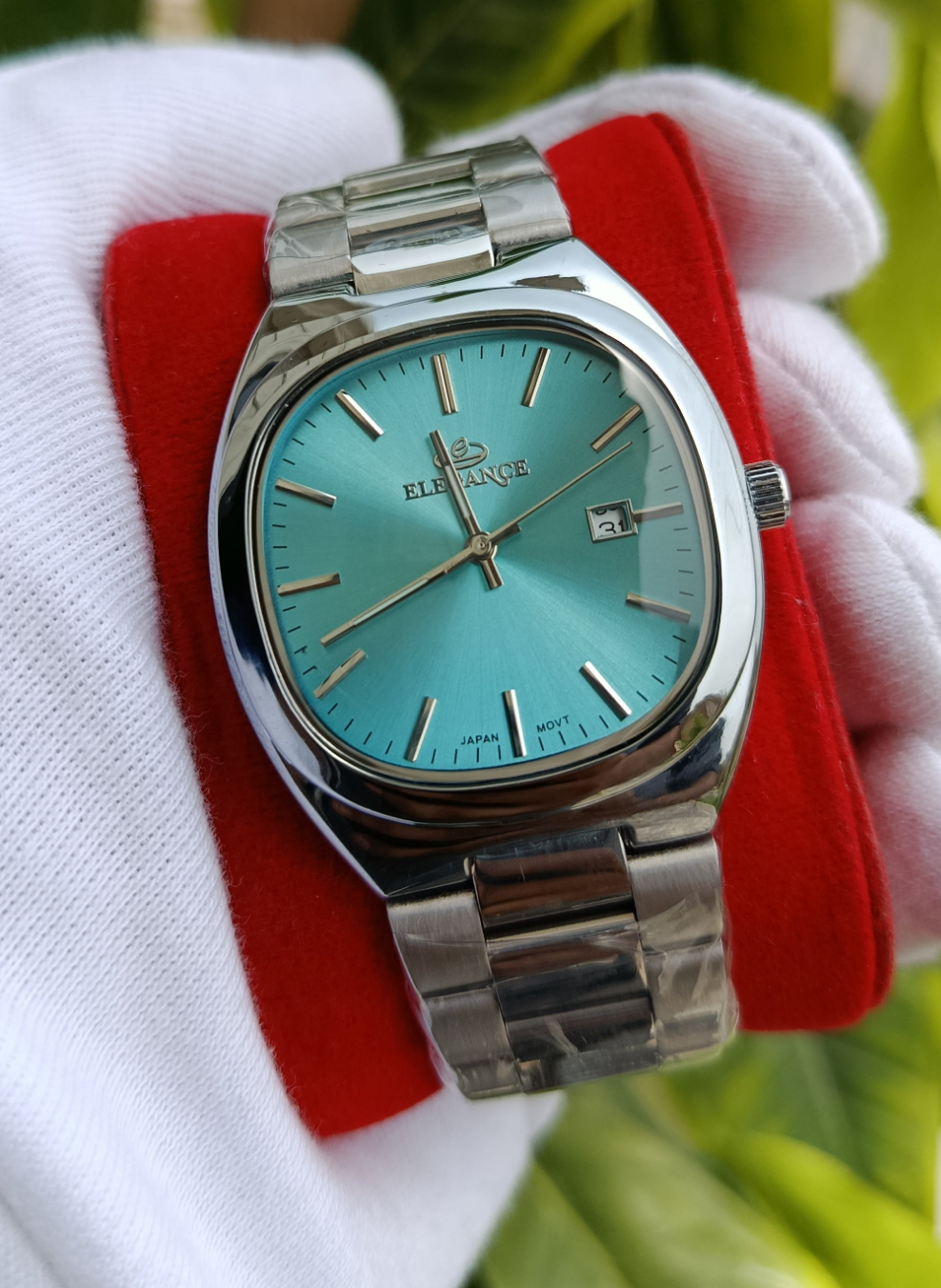 Elegance Tiffany Dial Men's Watch