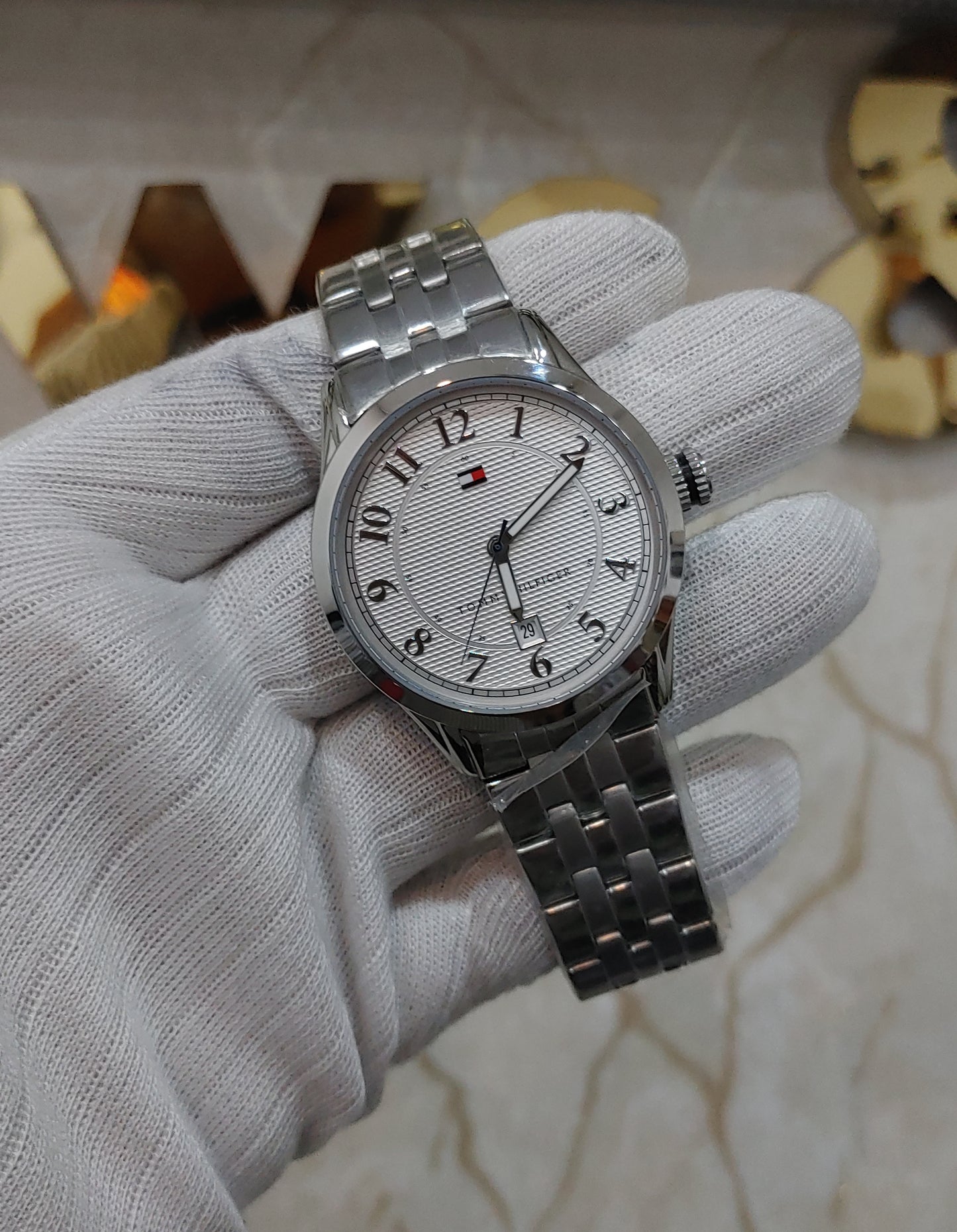 Tommy Hilfiger Stainless Steel Wrist Watch For Men