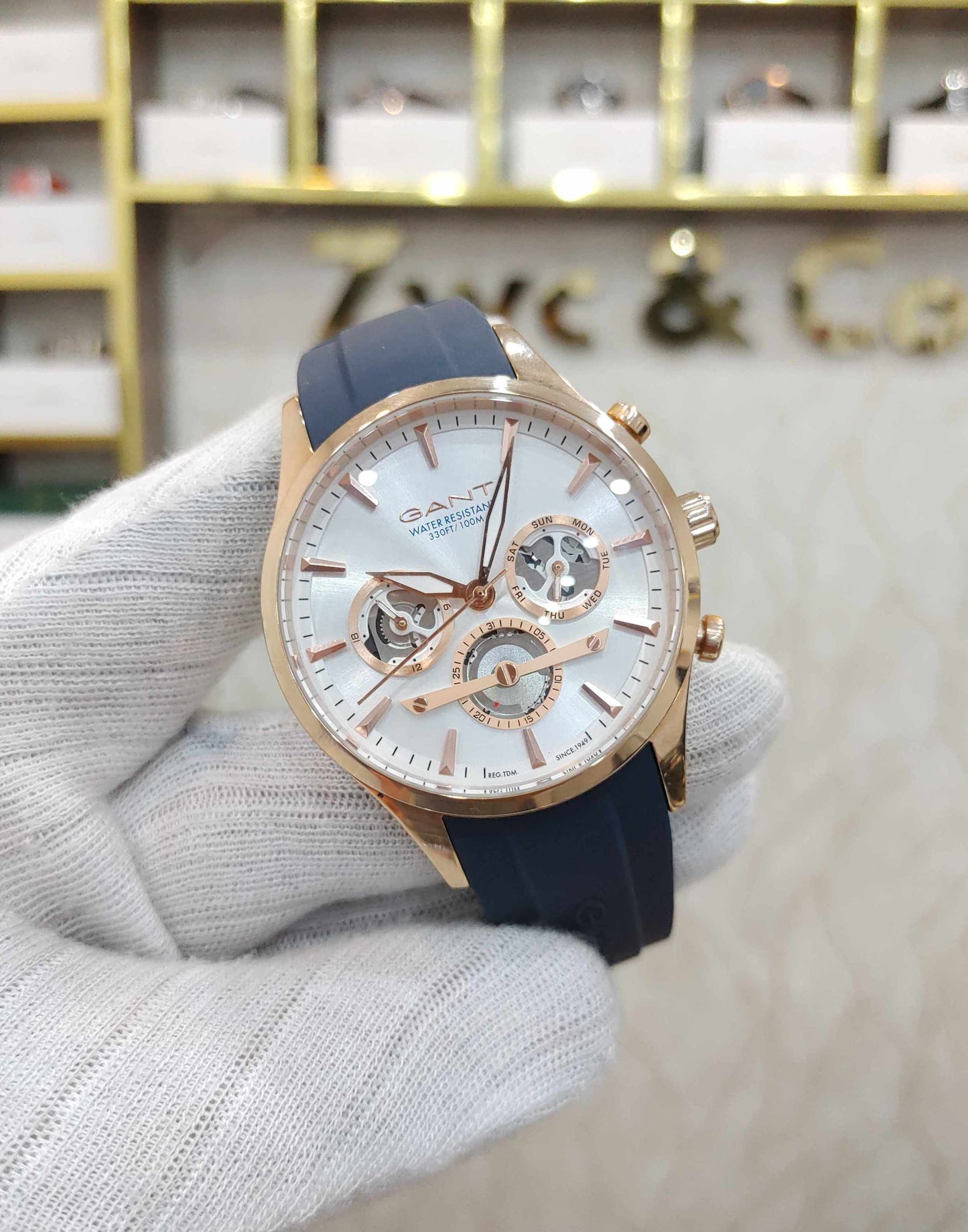 Gant Watch For Men Rubber Strap