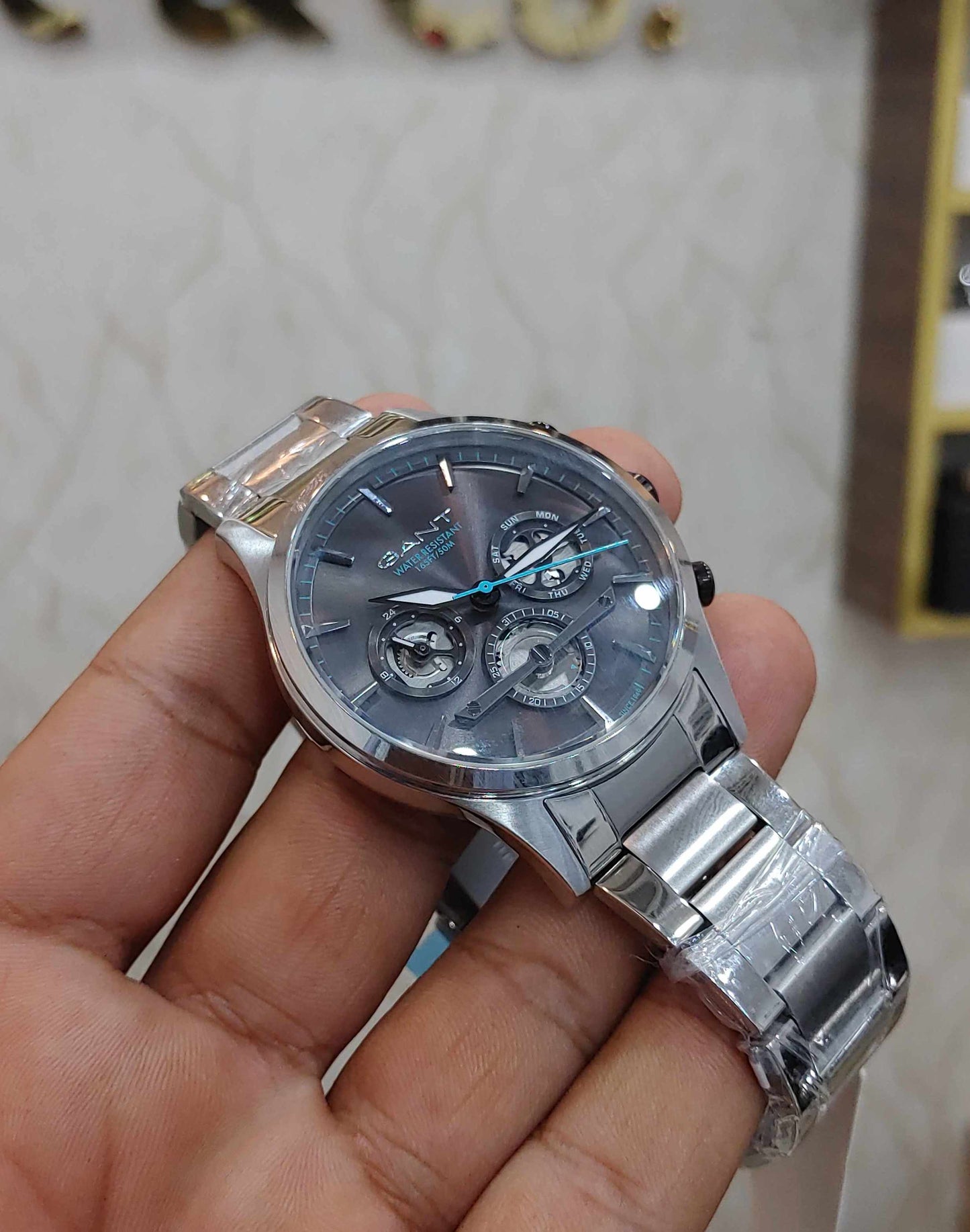 Gant Watch For Men Chronograph 42mm Dial Stainless-steel