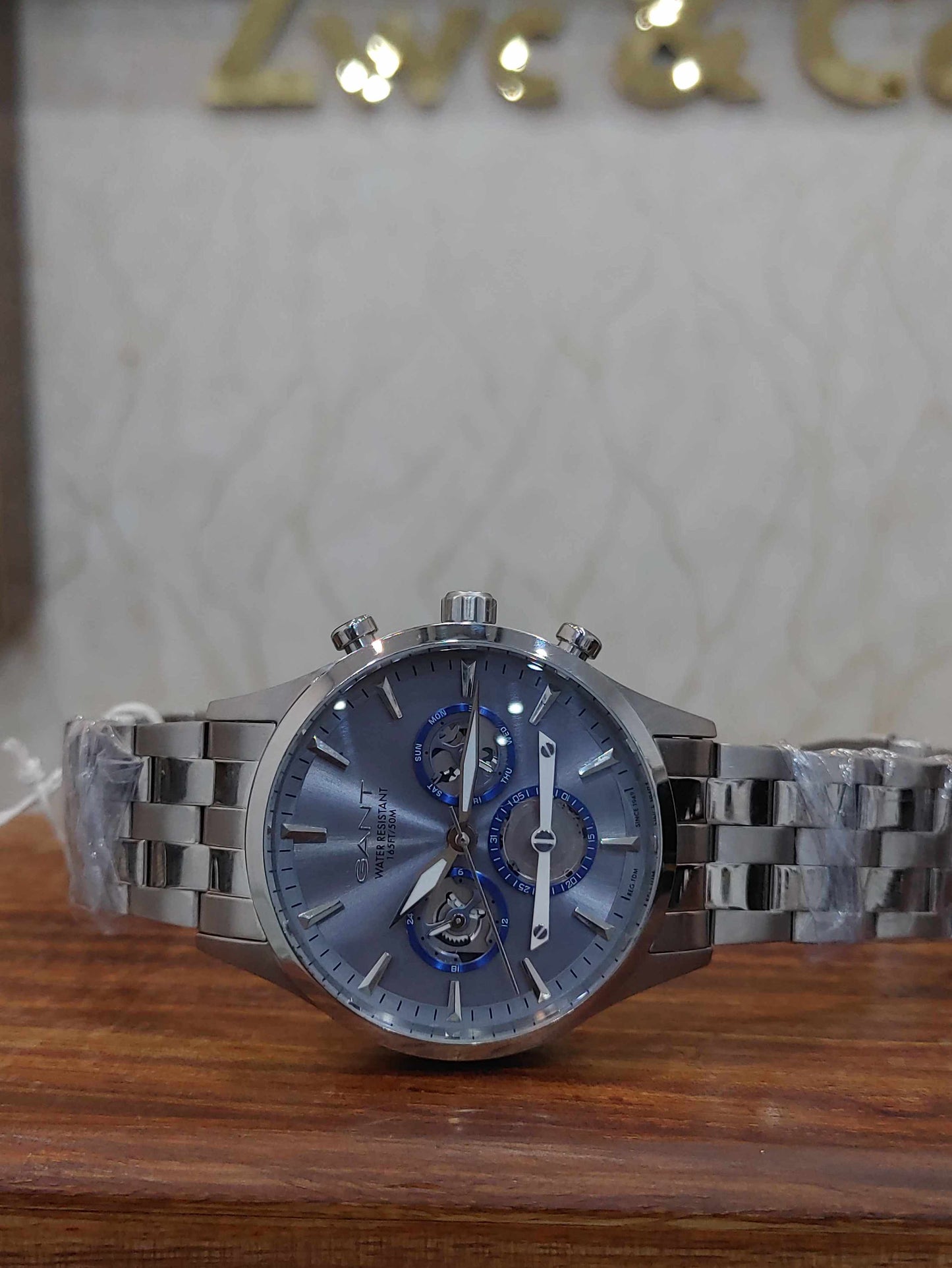 Gant Luxury Watch For Men Stainless Steel Quartz Chronograph