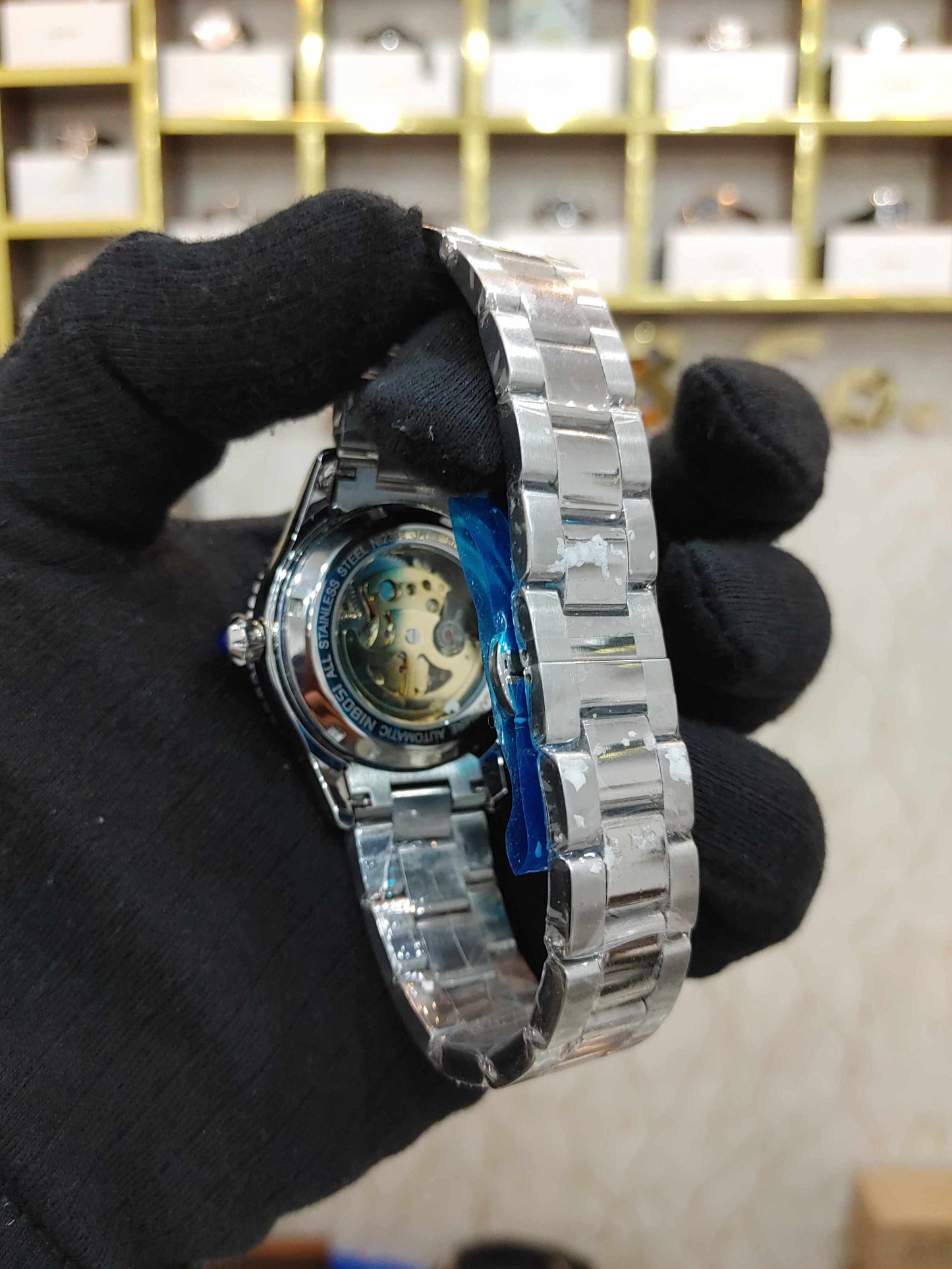 Nibosi Automatic Skeleton Watch For Men