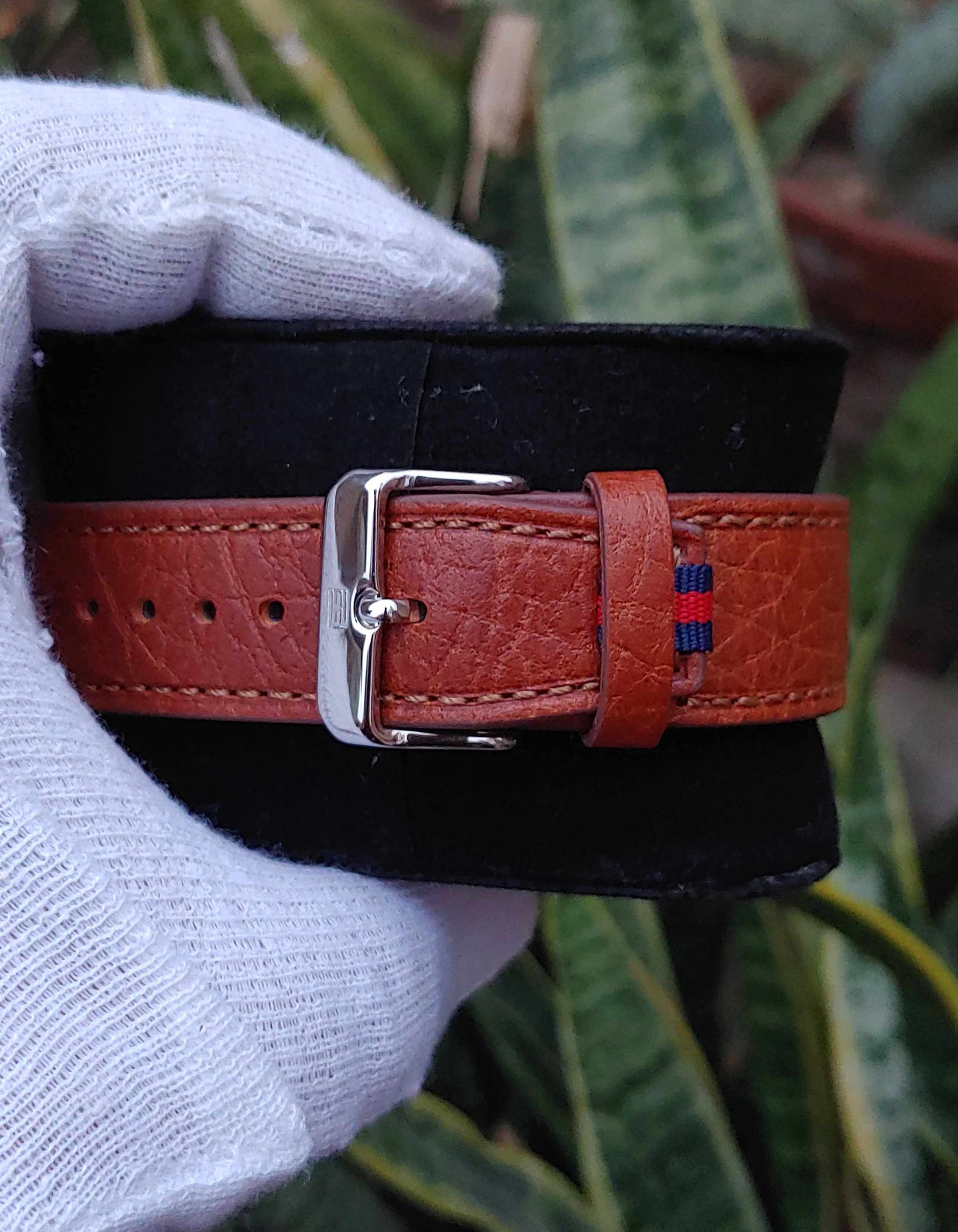 Tommy Hilfiger Leather Strap Watch For Men
