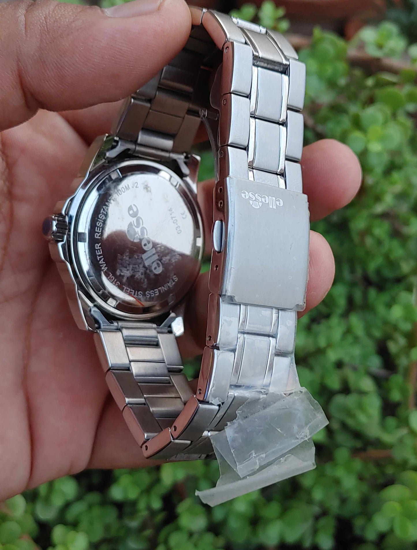 Ellese Classic Stainless Steel Watch For Men
