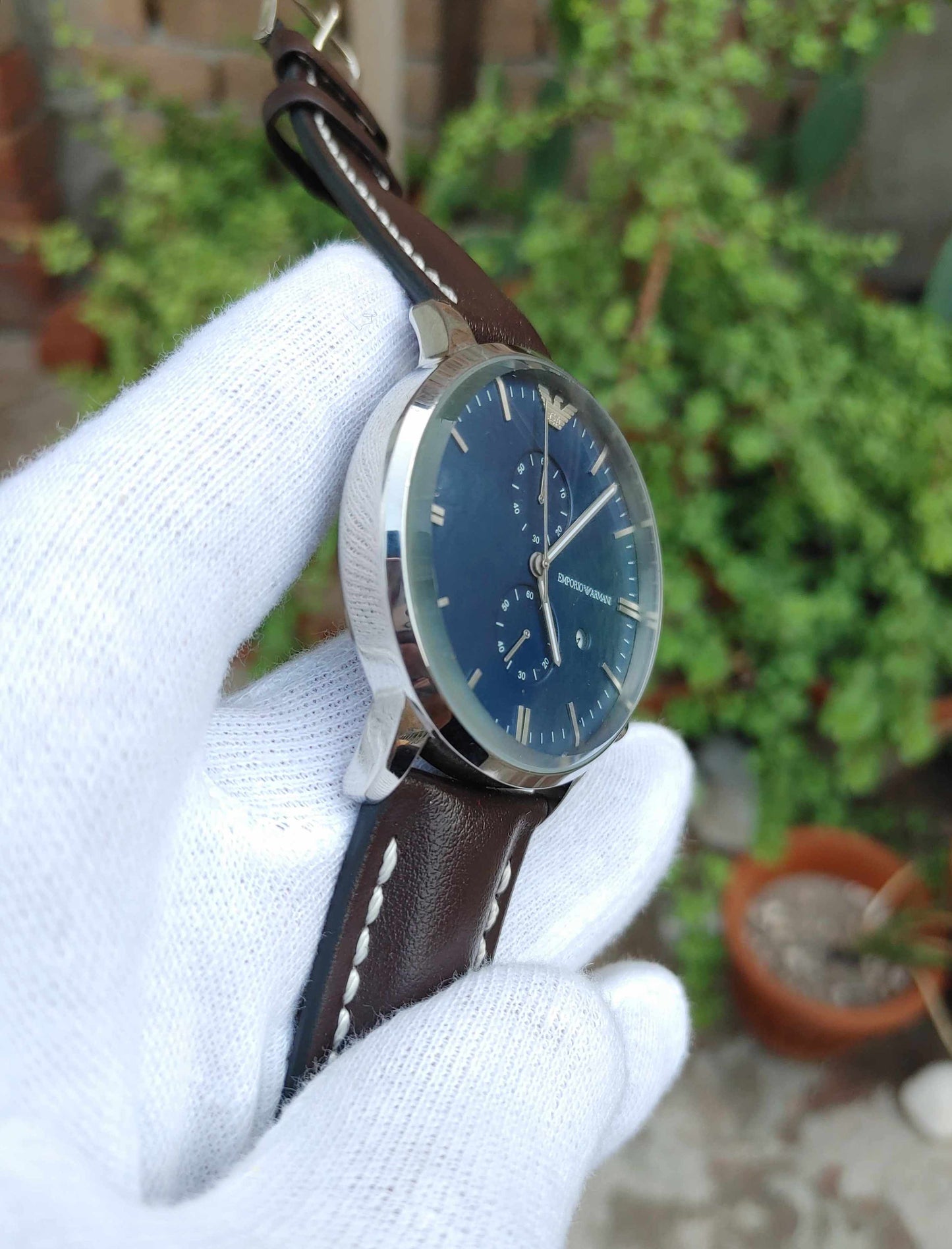 Emporio Armani Dual Chornograph Watch