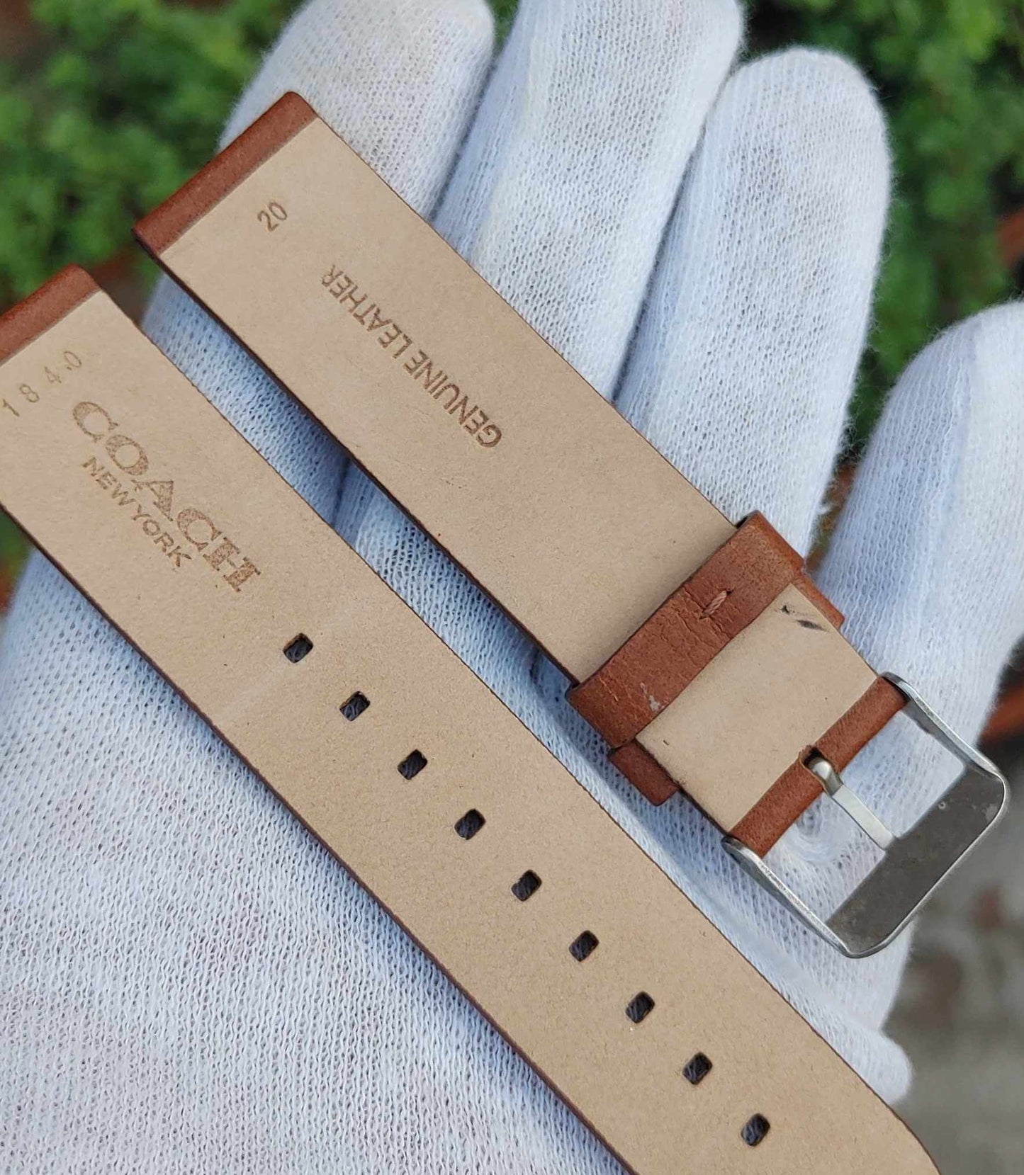 Lot of 40 Leather Straps of Famous Brands