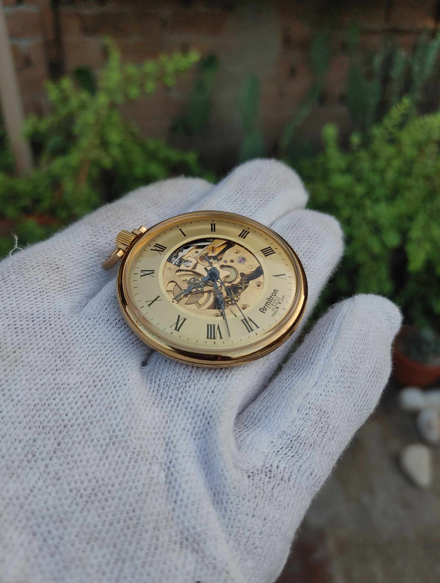 Armitron Pocket Very Rare Swiss Watch Automatic