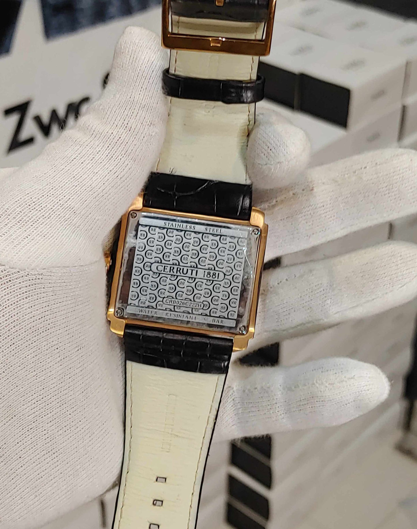 Cerruti Sqaure 44mm Swiss Luxury Watch For Men