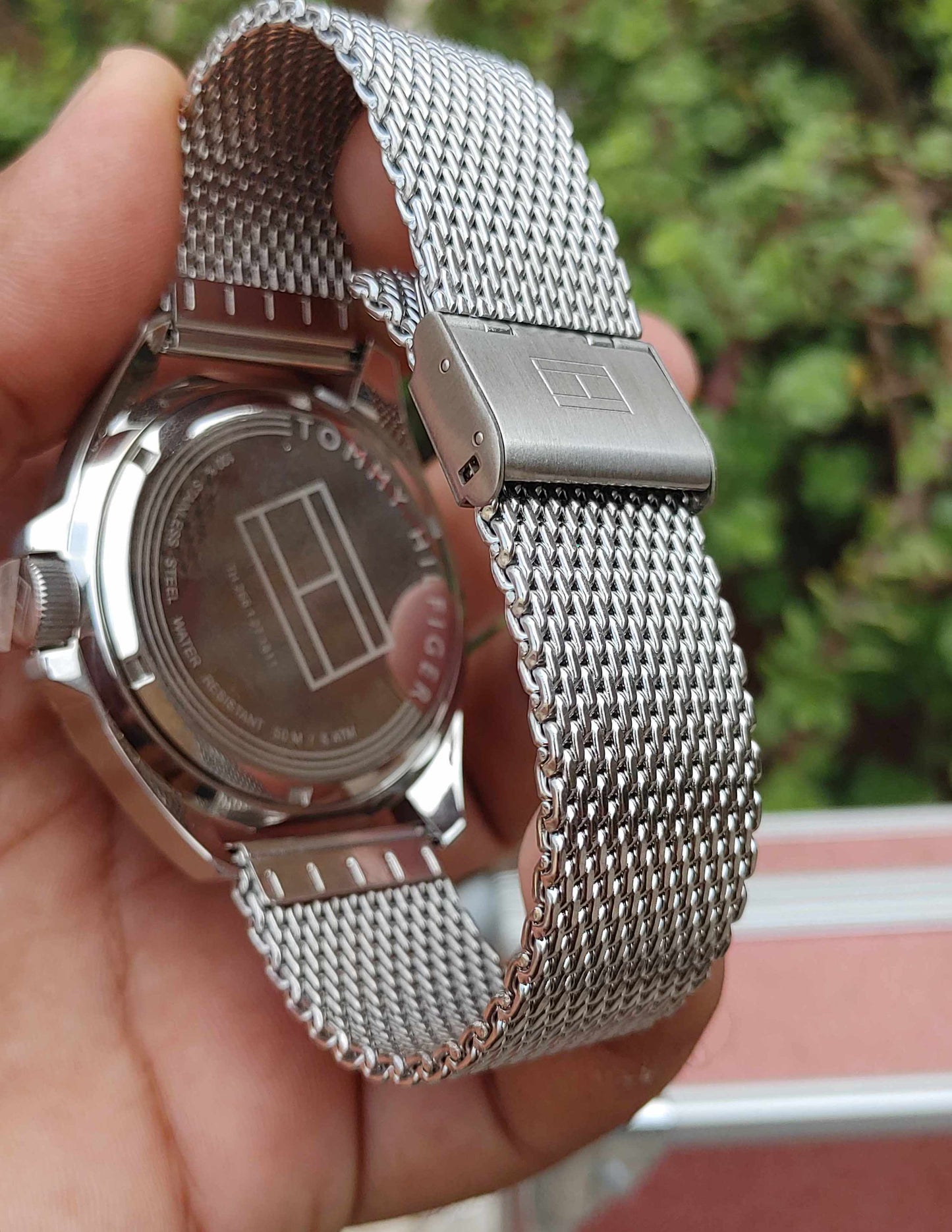 Tommy Hilfiger Sports Solid Stainless Steel Watch For Men