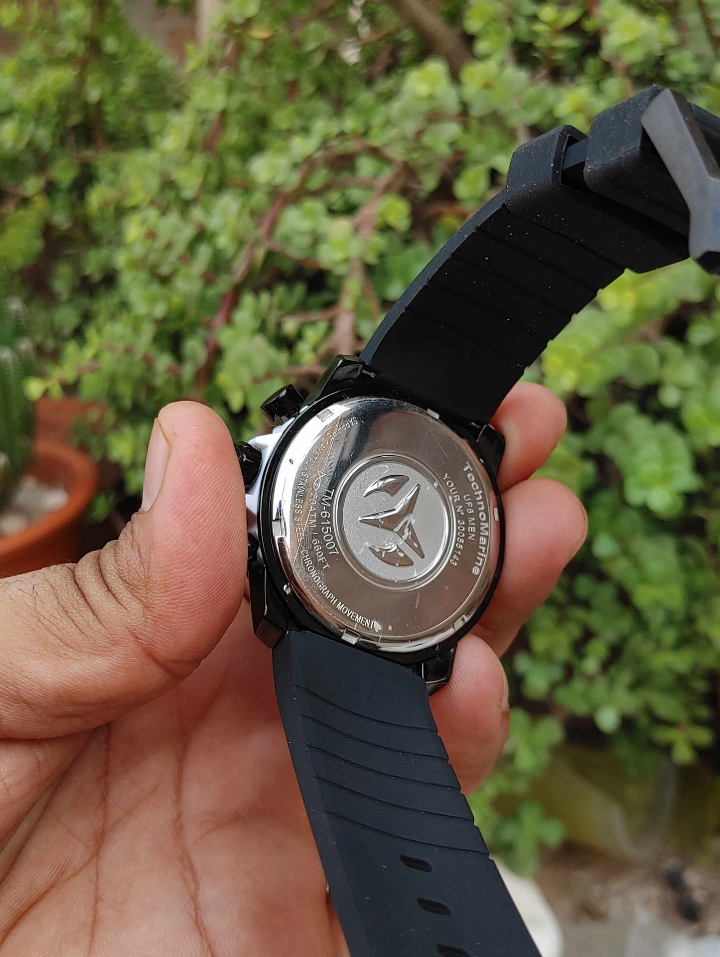 Techno Marines Luxury Class Watch For Men in Rubber Straps