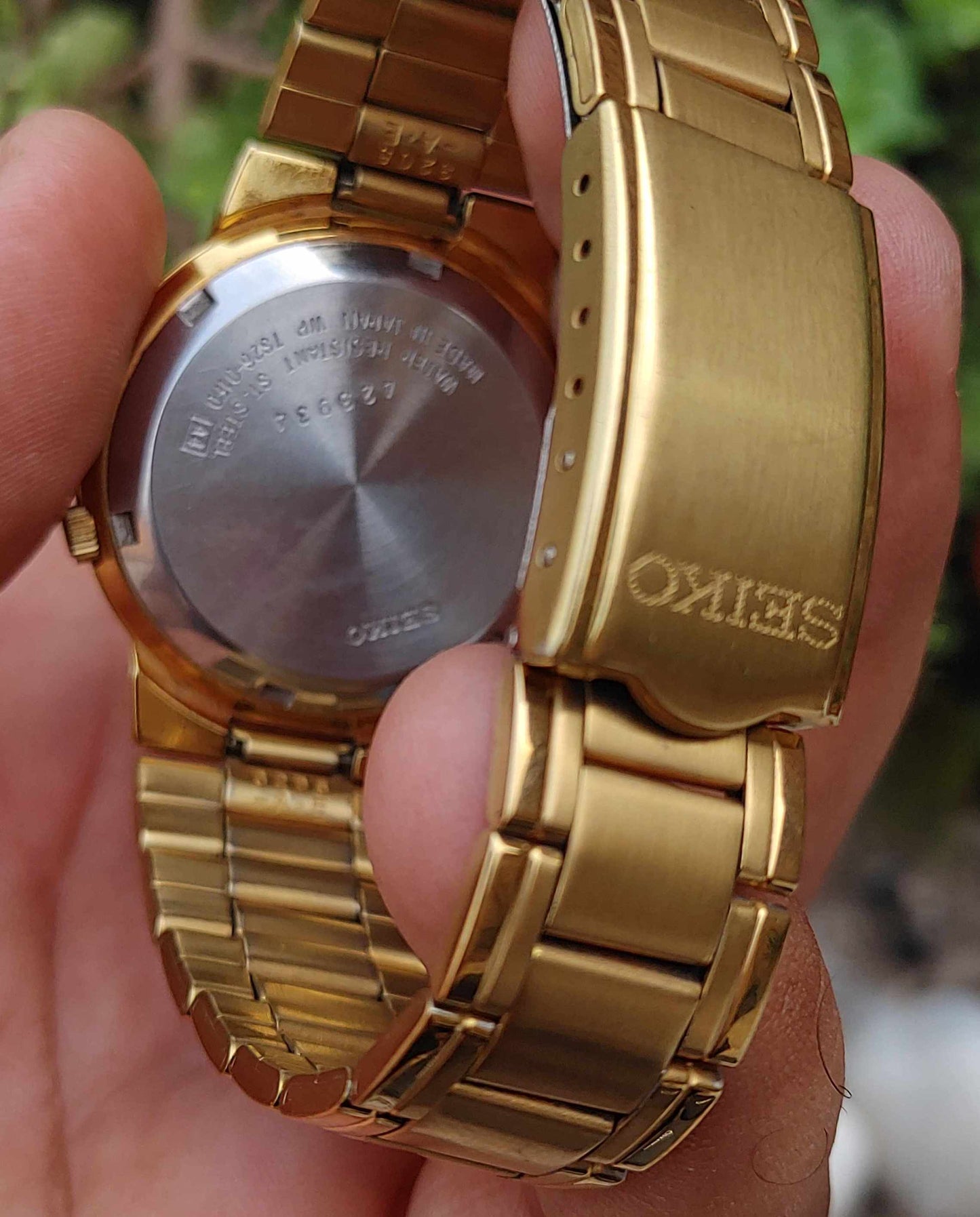 Seiko Golden automatic 21 Jewels Stainless Steel.Wrist Watch For Men