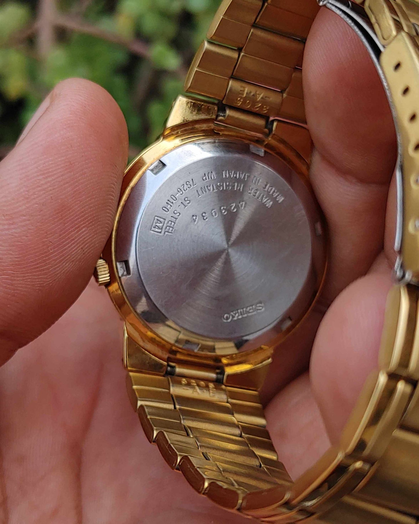 Seiko Golden automatic 21 Jewels Stainless Steel.Wrist Watch For Men