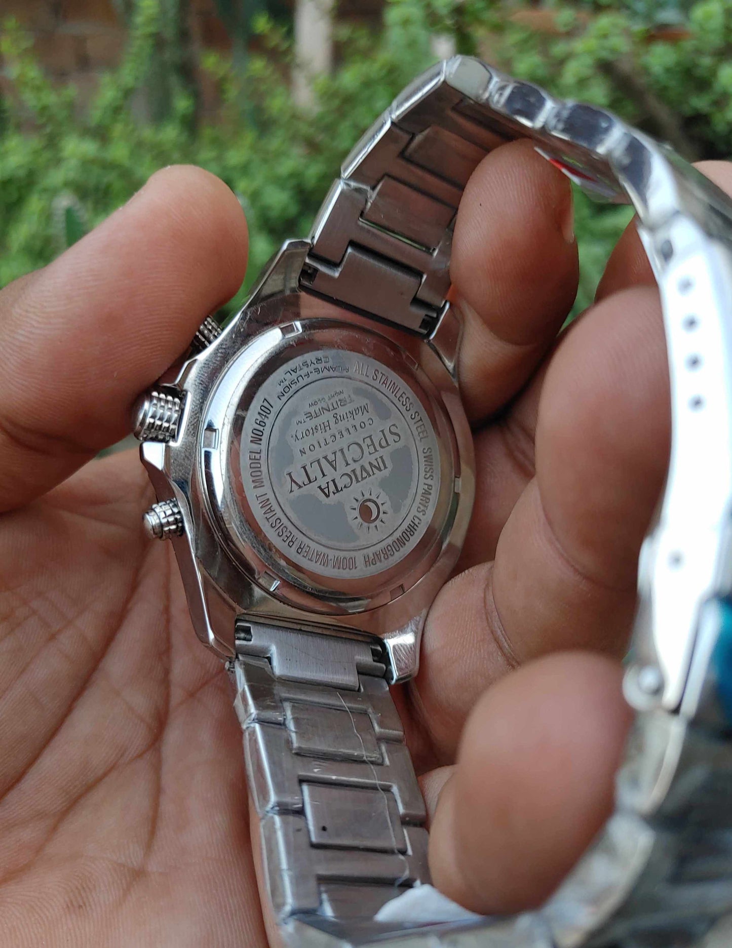 Invicta Swiss Quartz Solid Stainless-steel Watch for Men