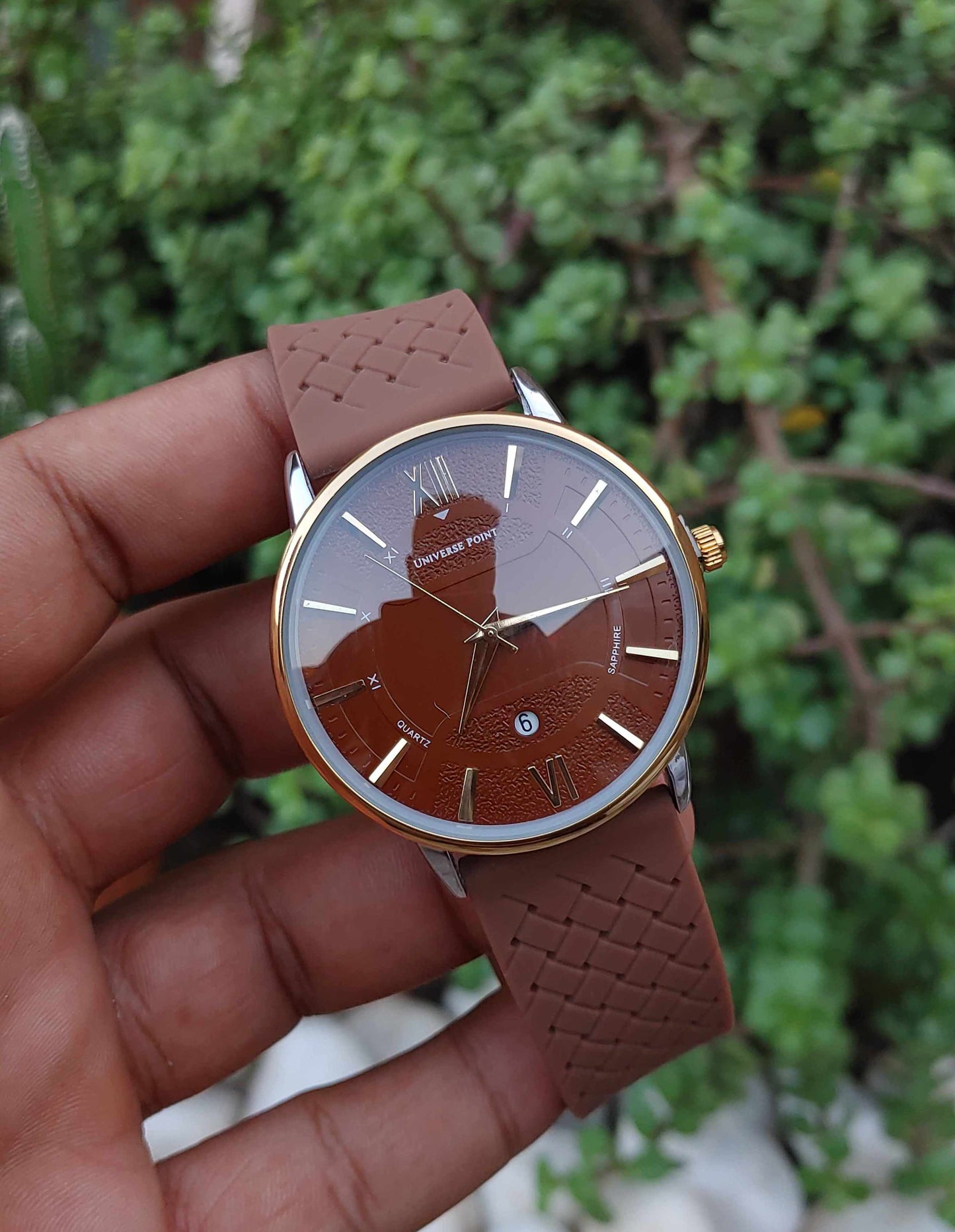 Universe Point Two tone Watch for men