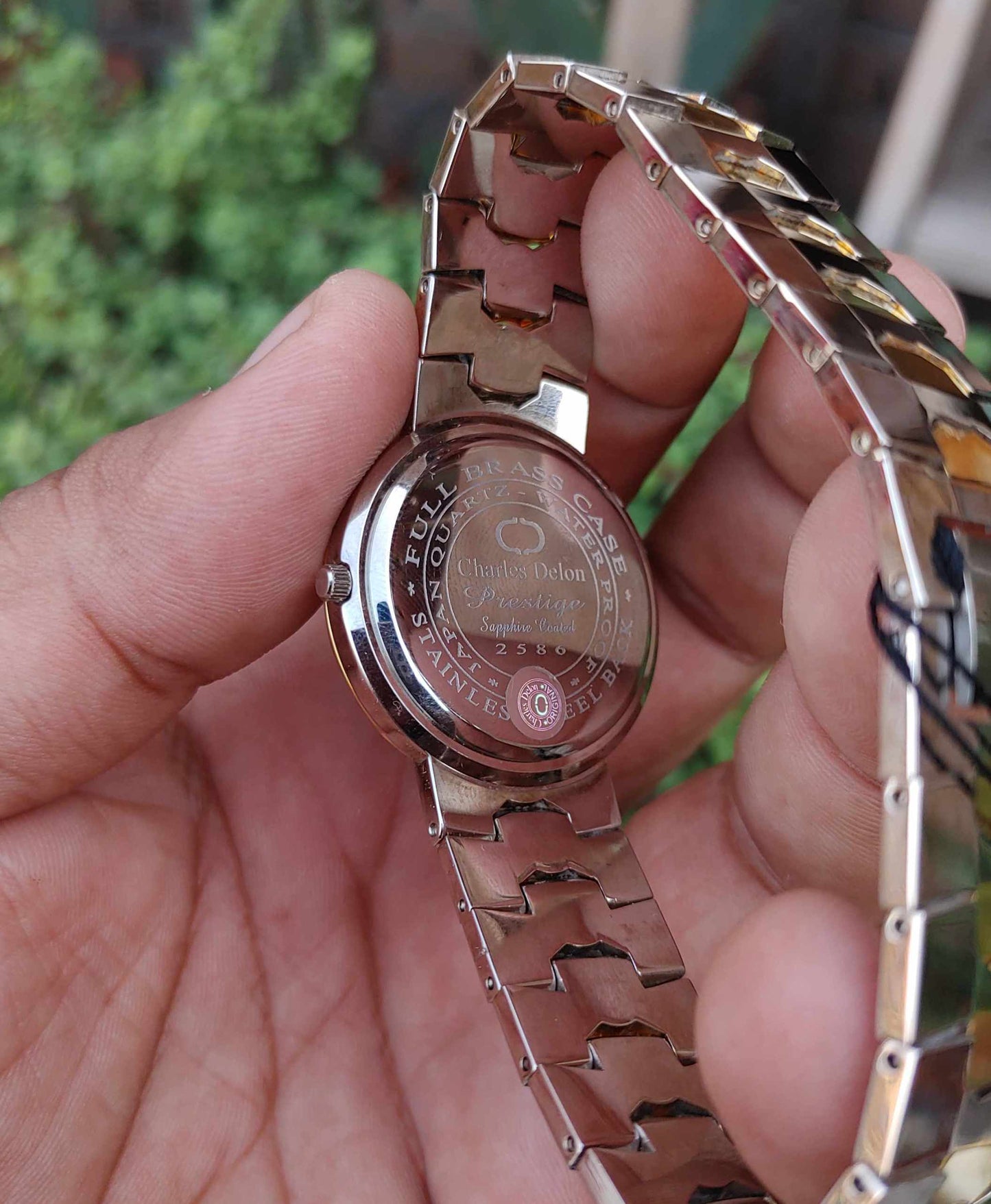 Charles Delon Vintage Two Tone Watch Premium Quartz
