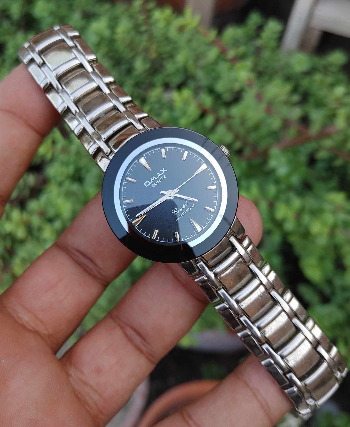 Omax Vintage Japan Movement 40mm Watch For Men