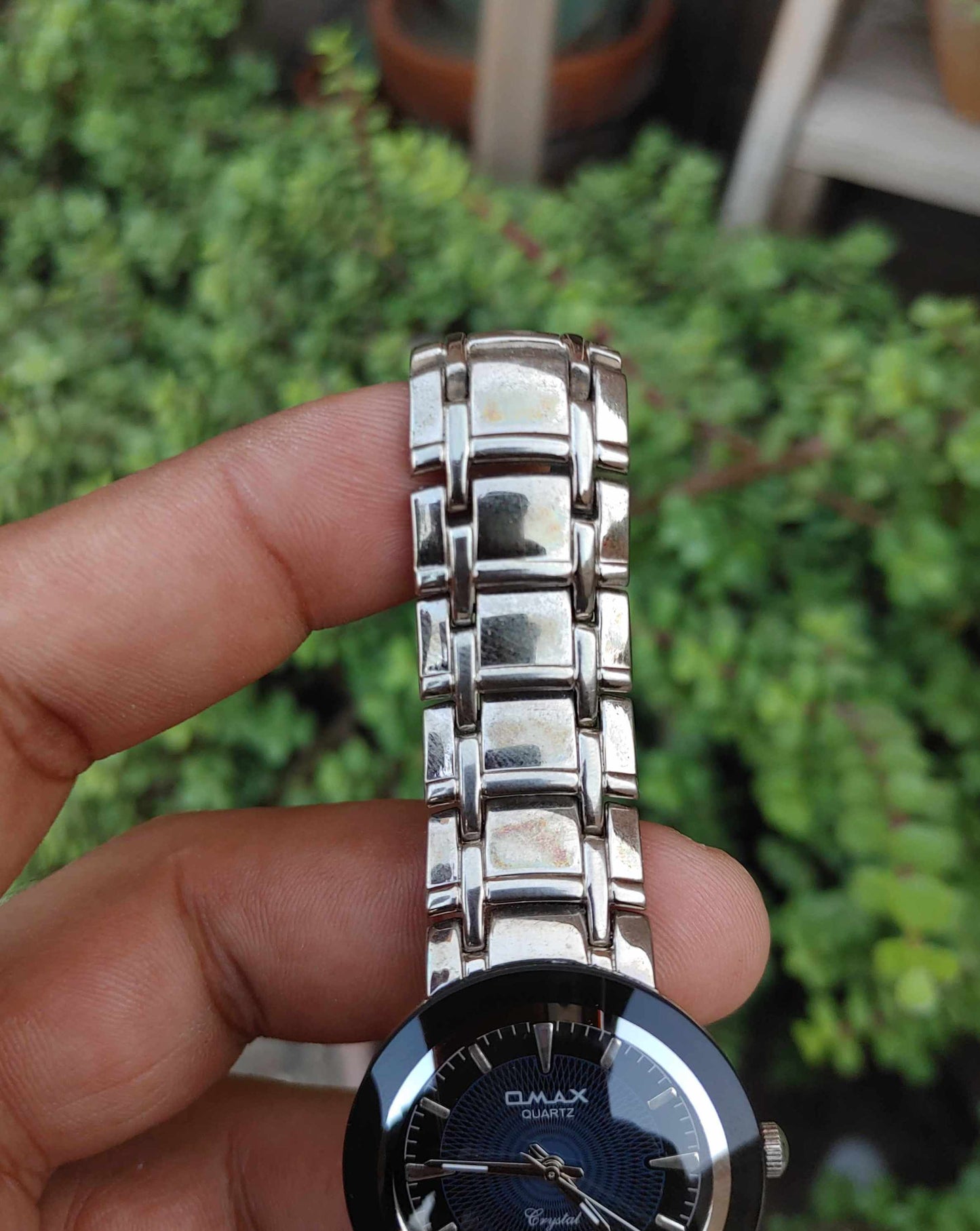Omax Vintage Japan Movement 40mm Watch For Men