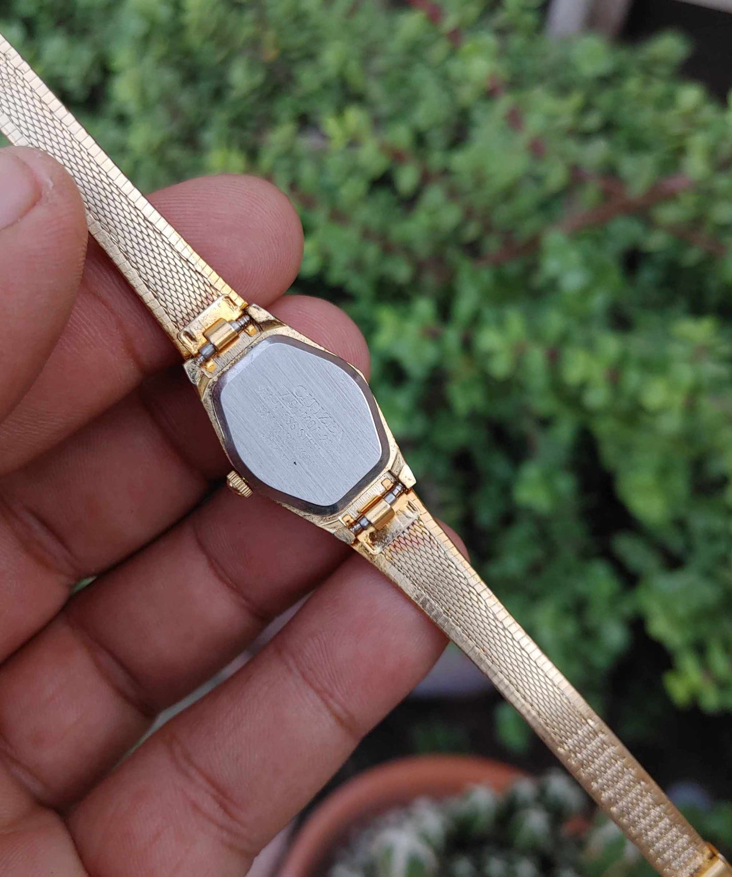 Citizen Vintage Rare Wrist Watch in Roman Dial for women