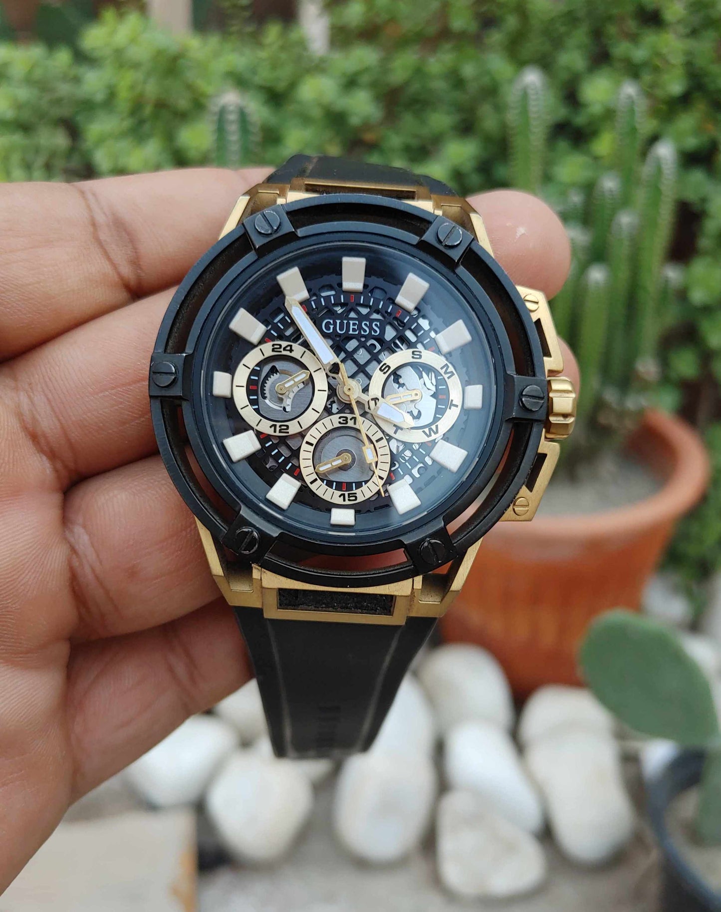 Guess Pre Imported Pre Own Watch For Men