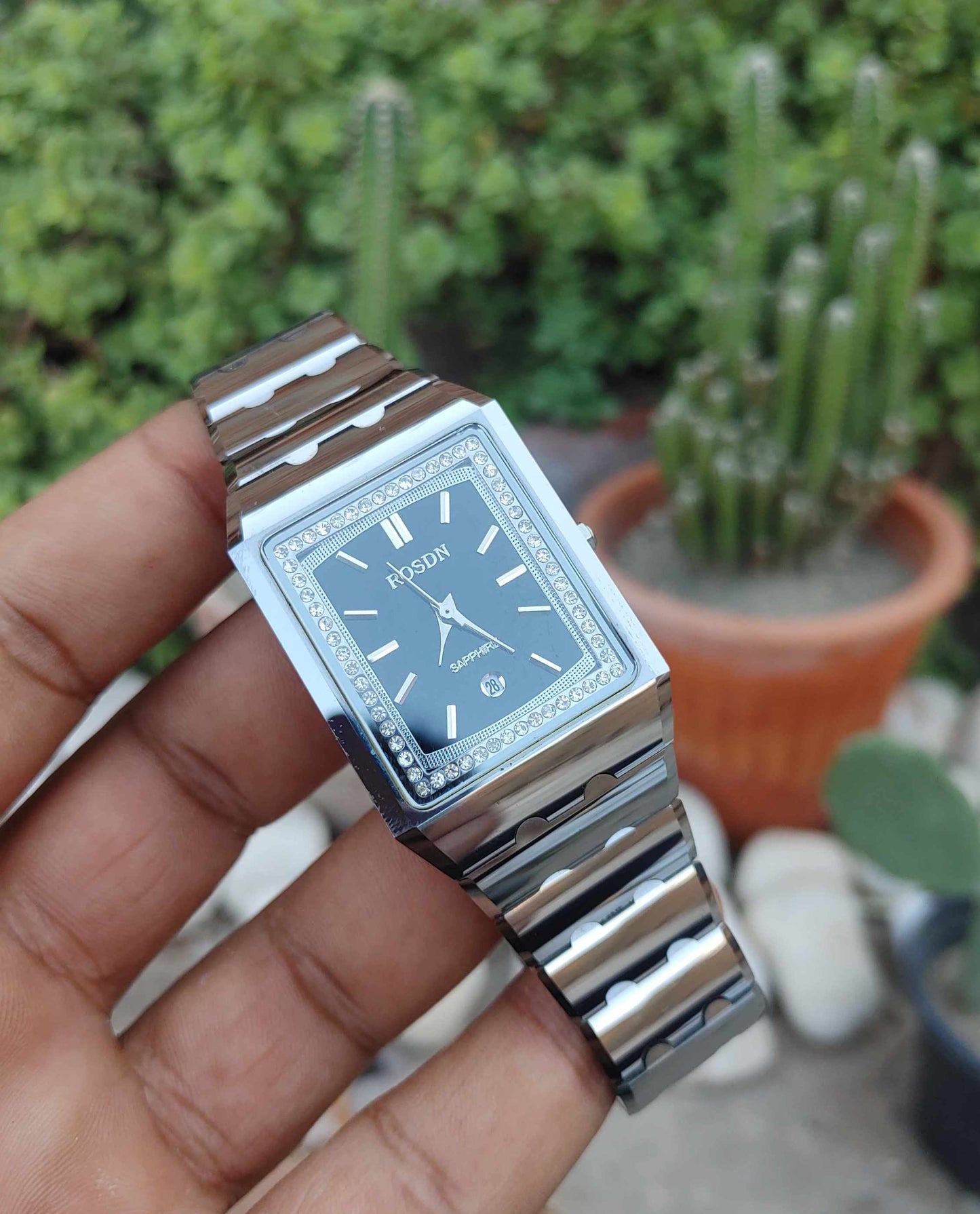 Rosdn Ceramic Sapphire Scratchless Watch For Men