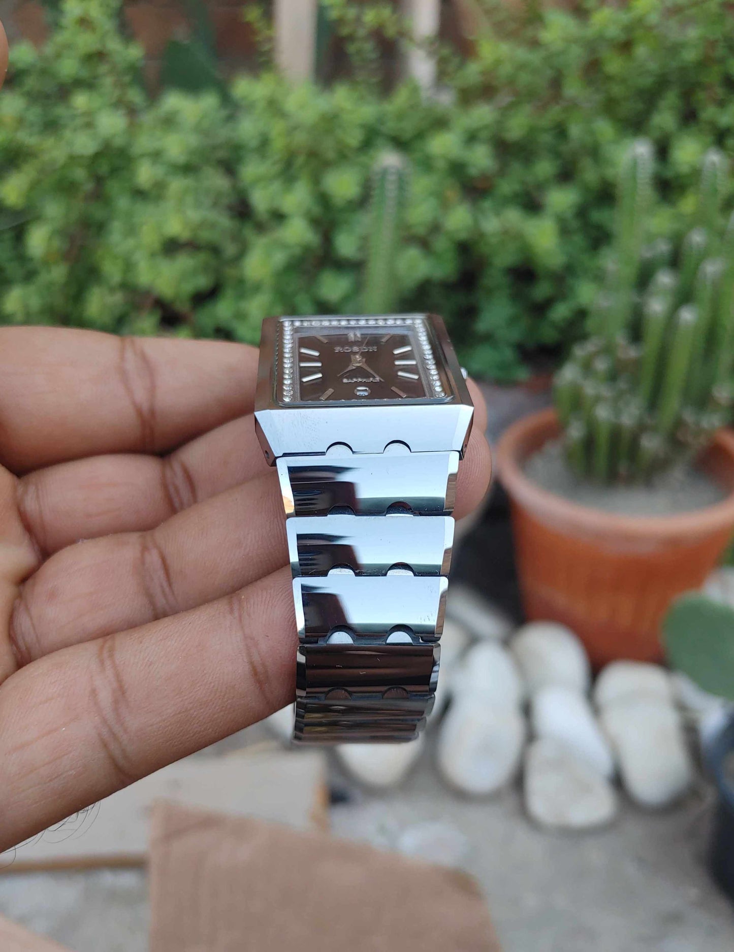 Rosdn Ceramic Sapphire Scratchless Watch For Men