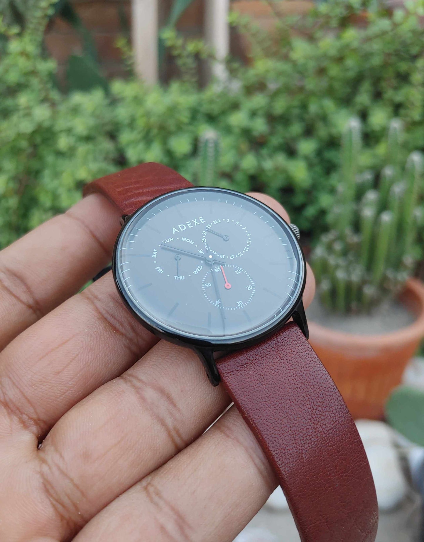 Adexe Watch For Men 40mm Date Graph Watch