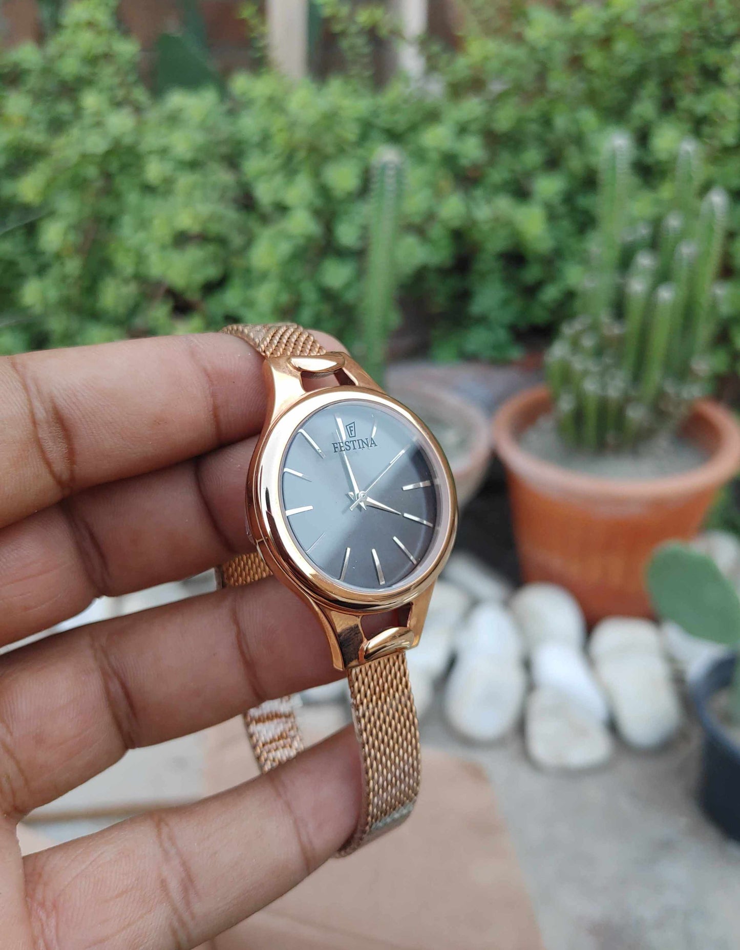 Festina Watch For Women Rose Gold