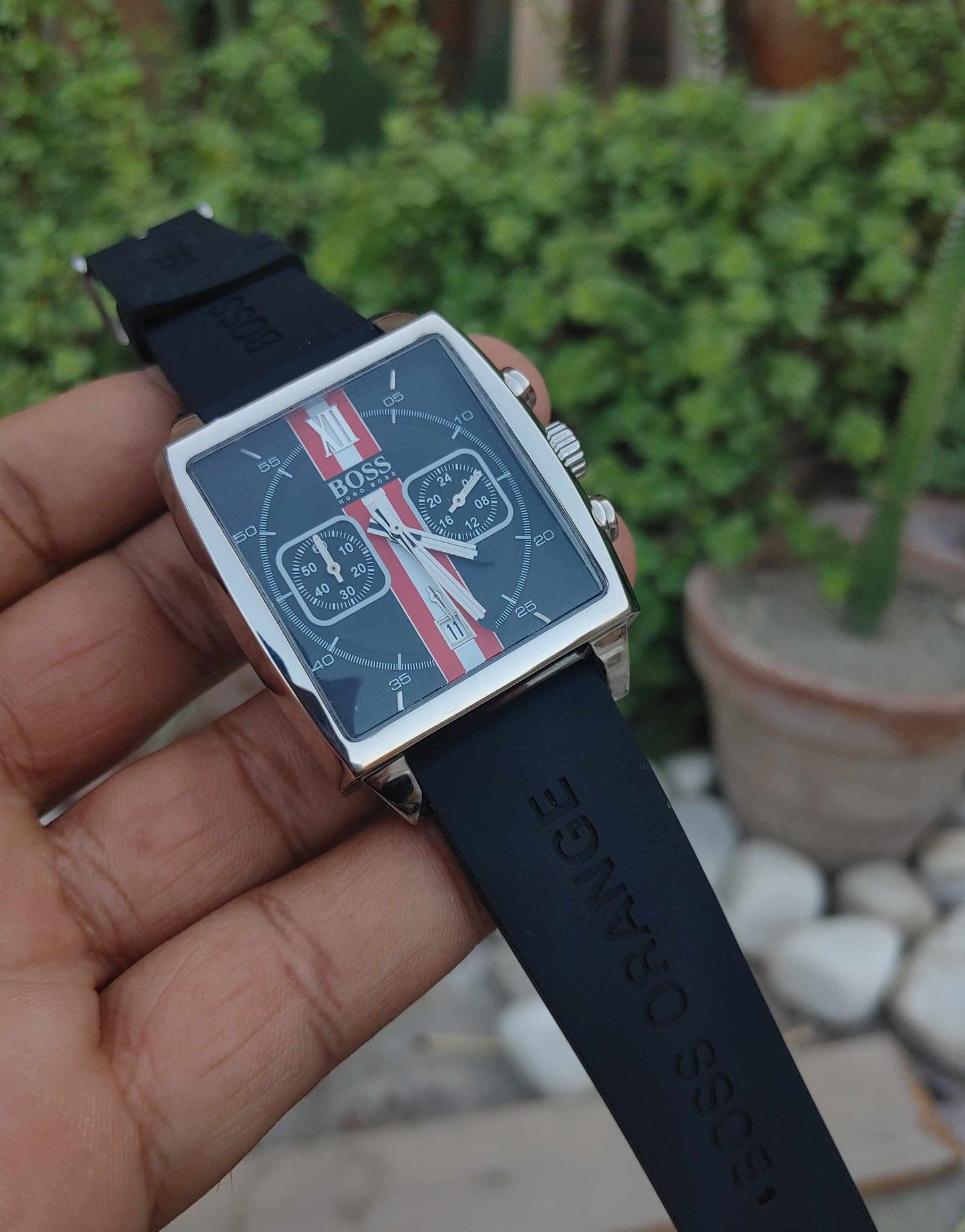 Hugo Boss Square Dial Watch For Men