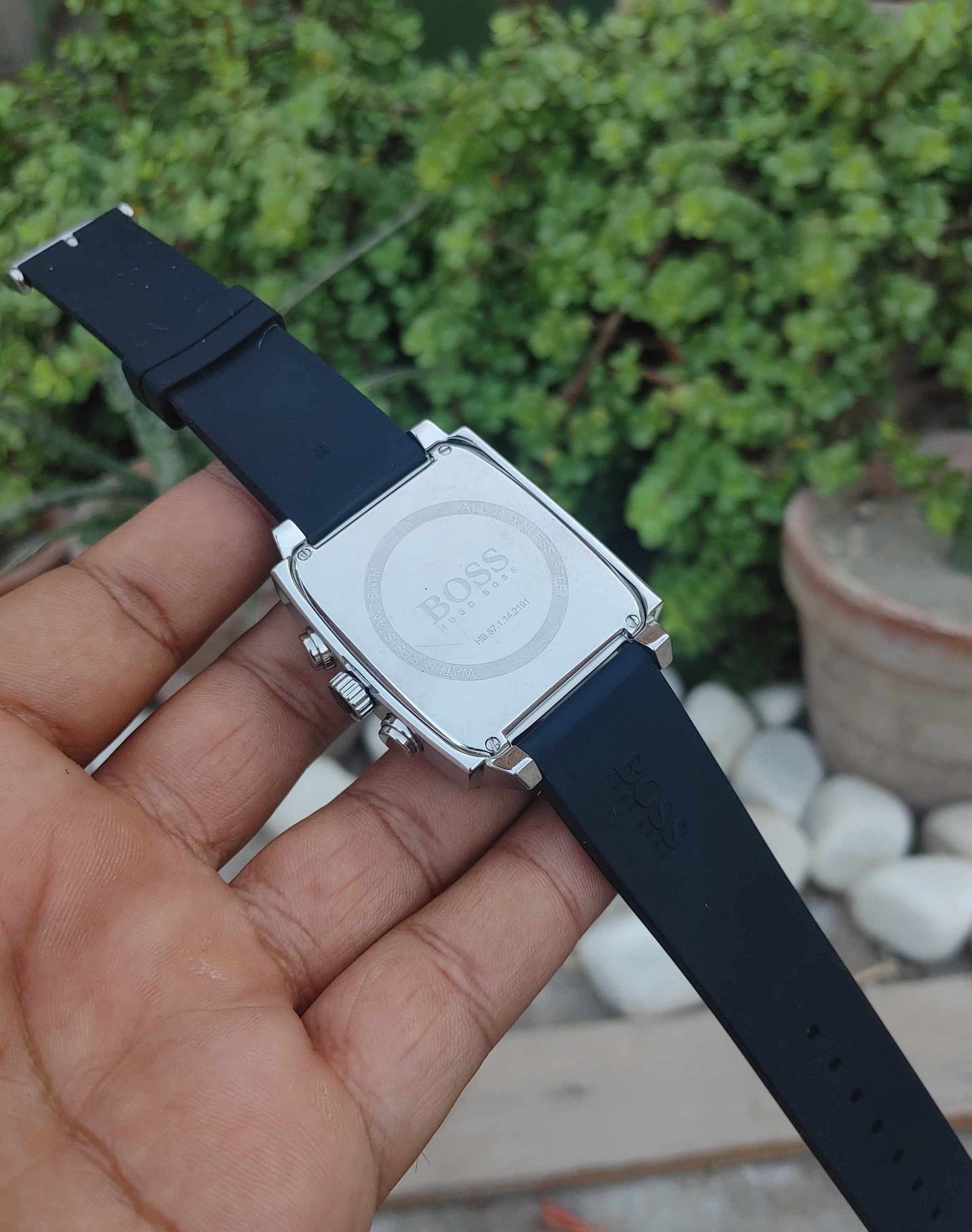 Hugo Boss Square Dial Watch For Men