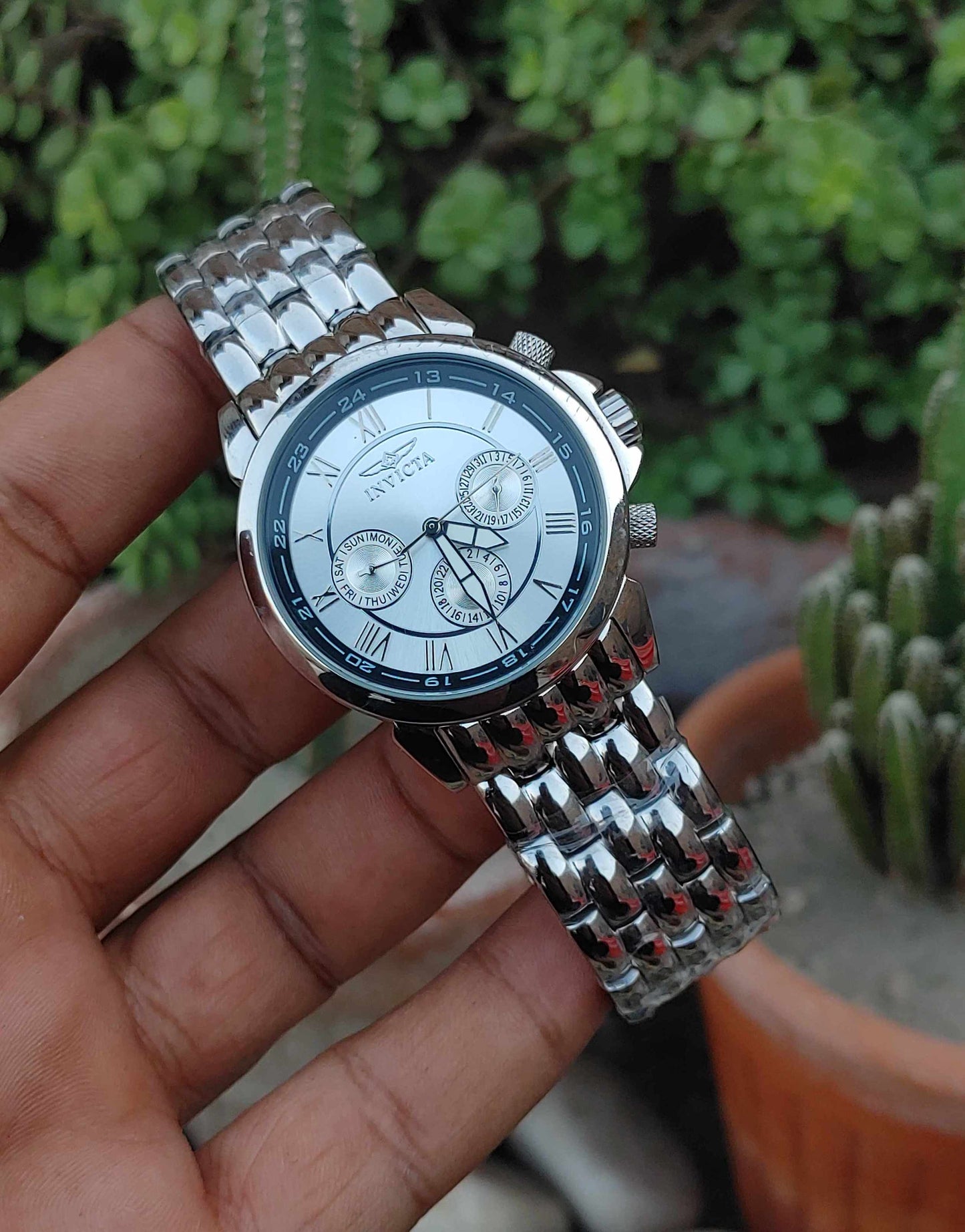 Invicta Swiss Watch For Men Stainless Steel Specialty Model