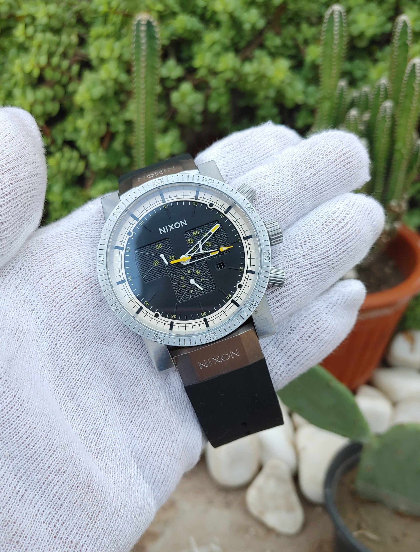 Nixon Sports Luxury 44mm Swiss Chornograph Watch