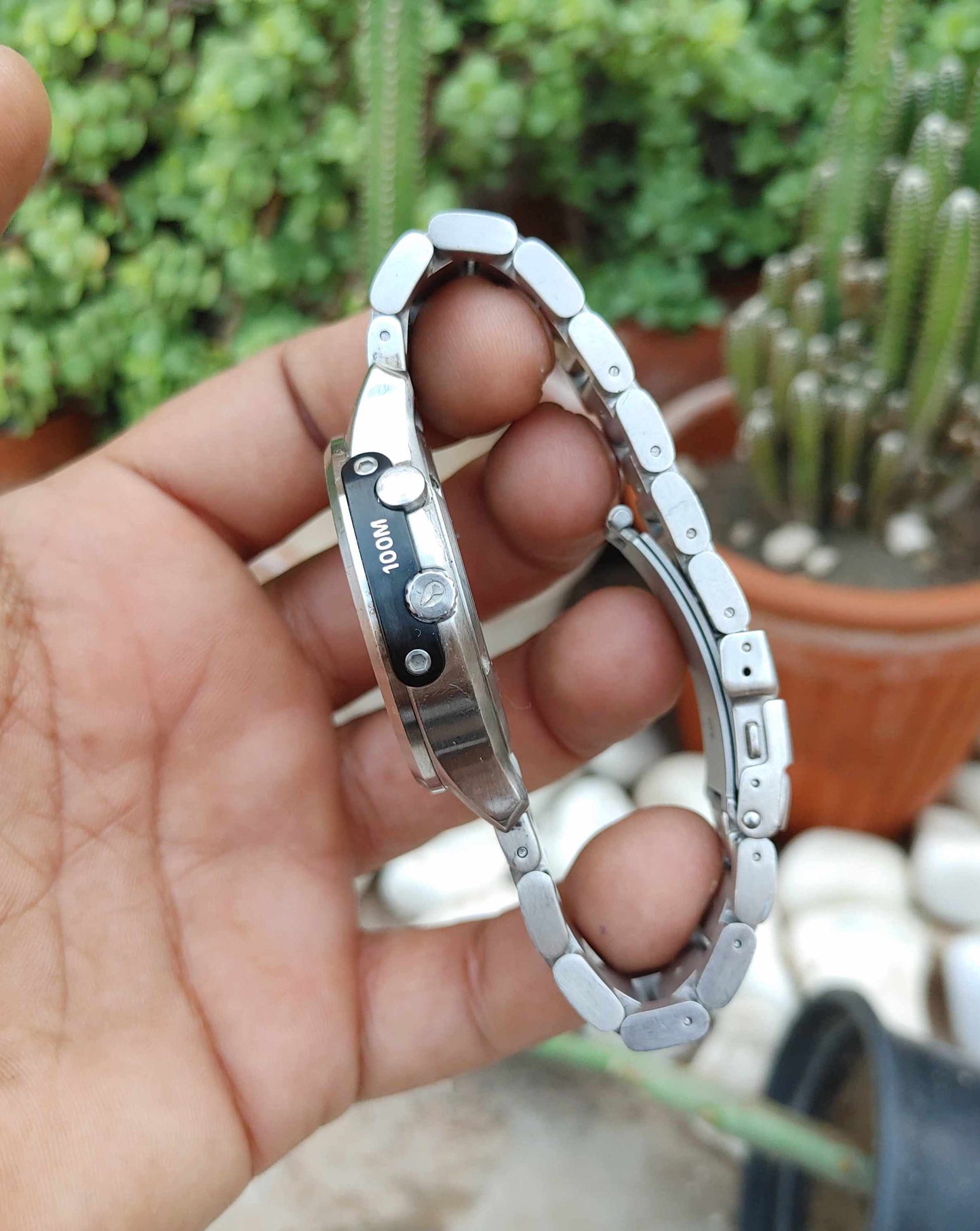 Nixon Moonphase Calender Wrist Watch For Men