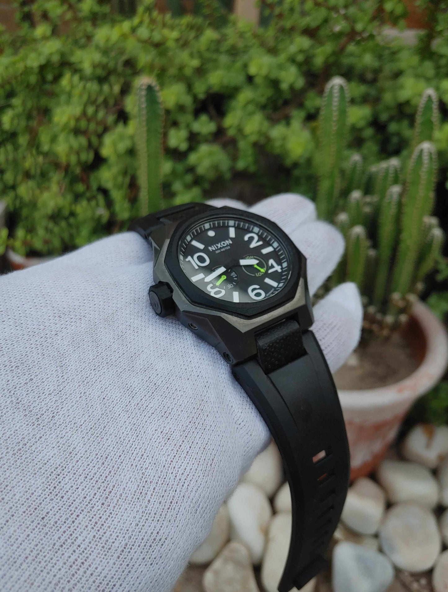 Nixon Premium Down High Low Chornograph Sensors Swiss Watch