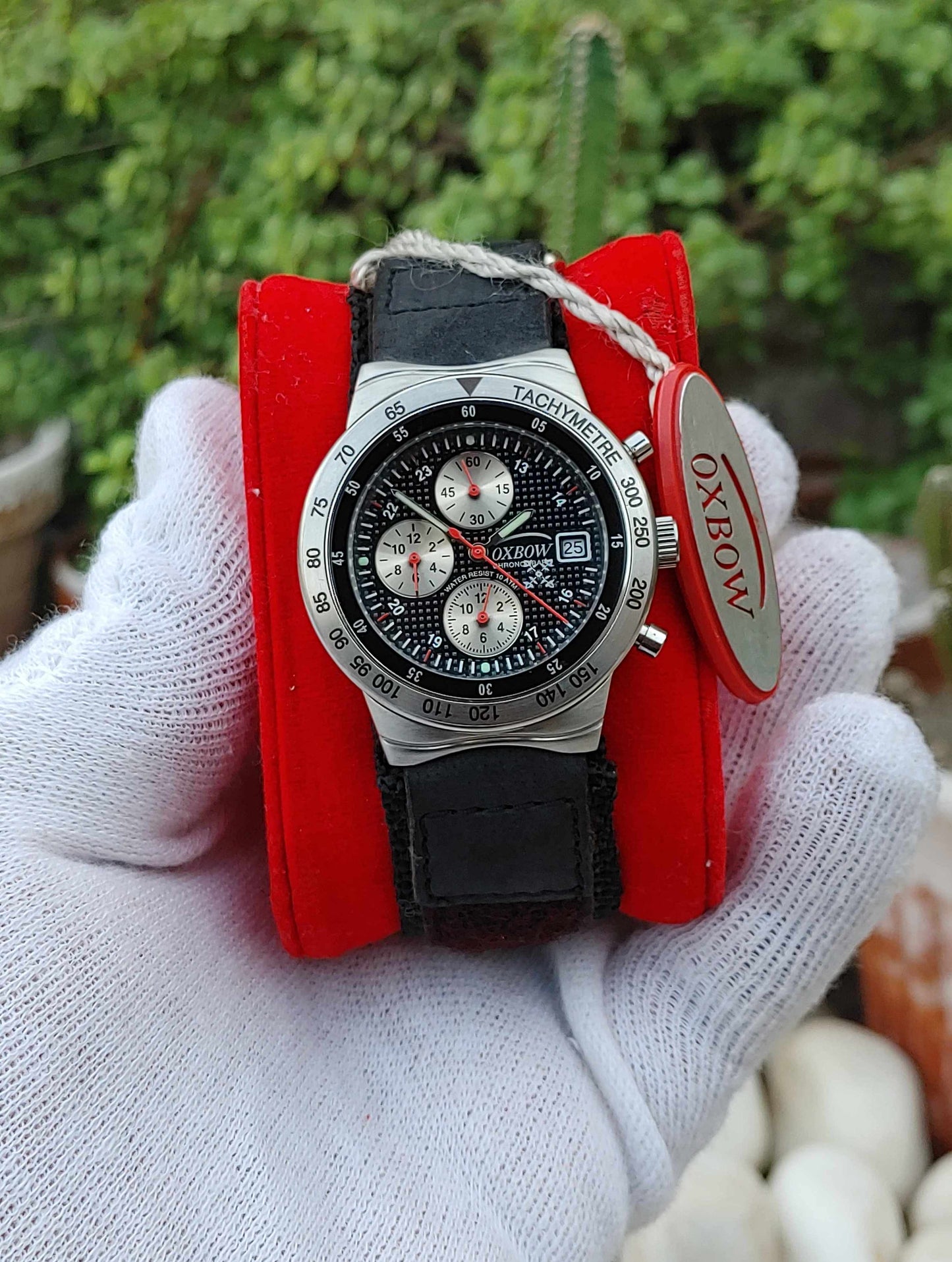 Oxbow Sports Watch For Men Chornograph With Washable Strap