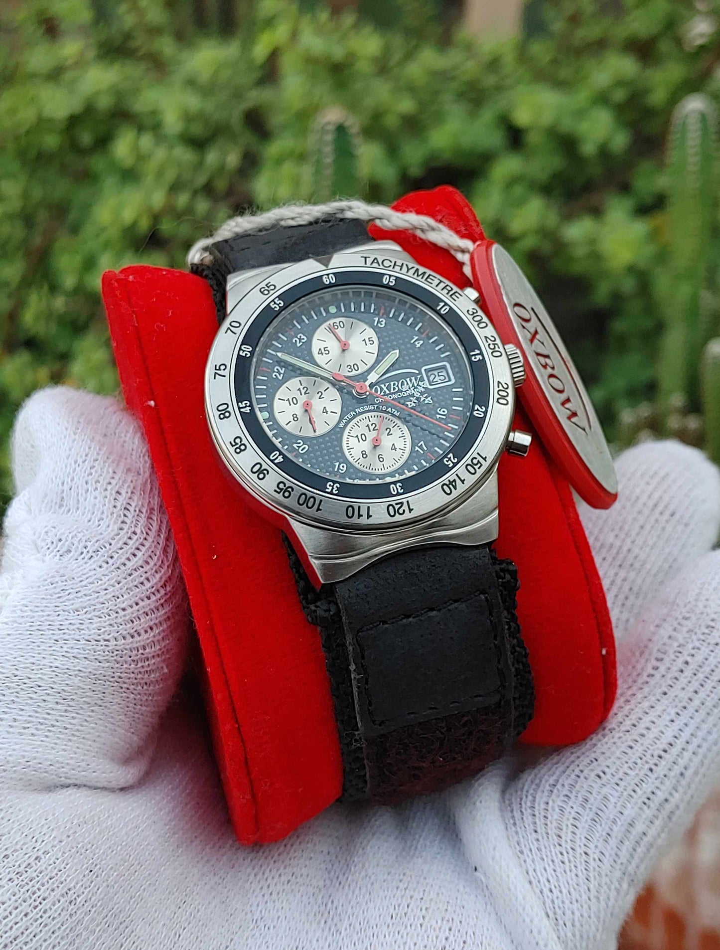 Oxbow Sports Watch For Men Chornograph With Washable Strap