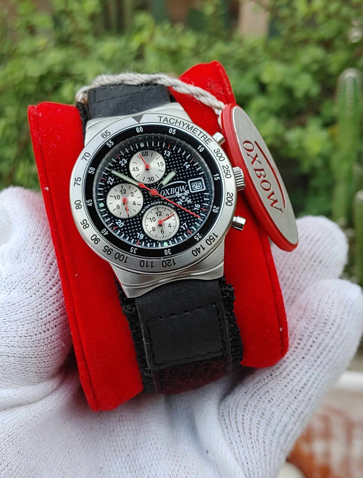 Oxbow Sports Watch For Men Chornograph With Washable Strap