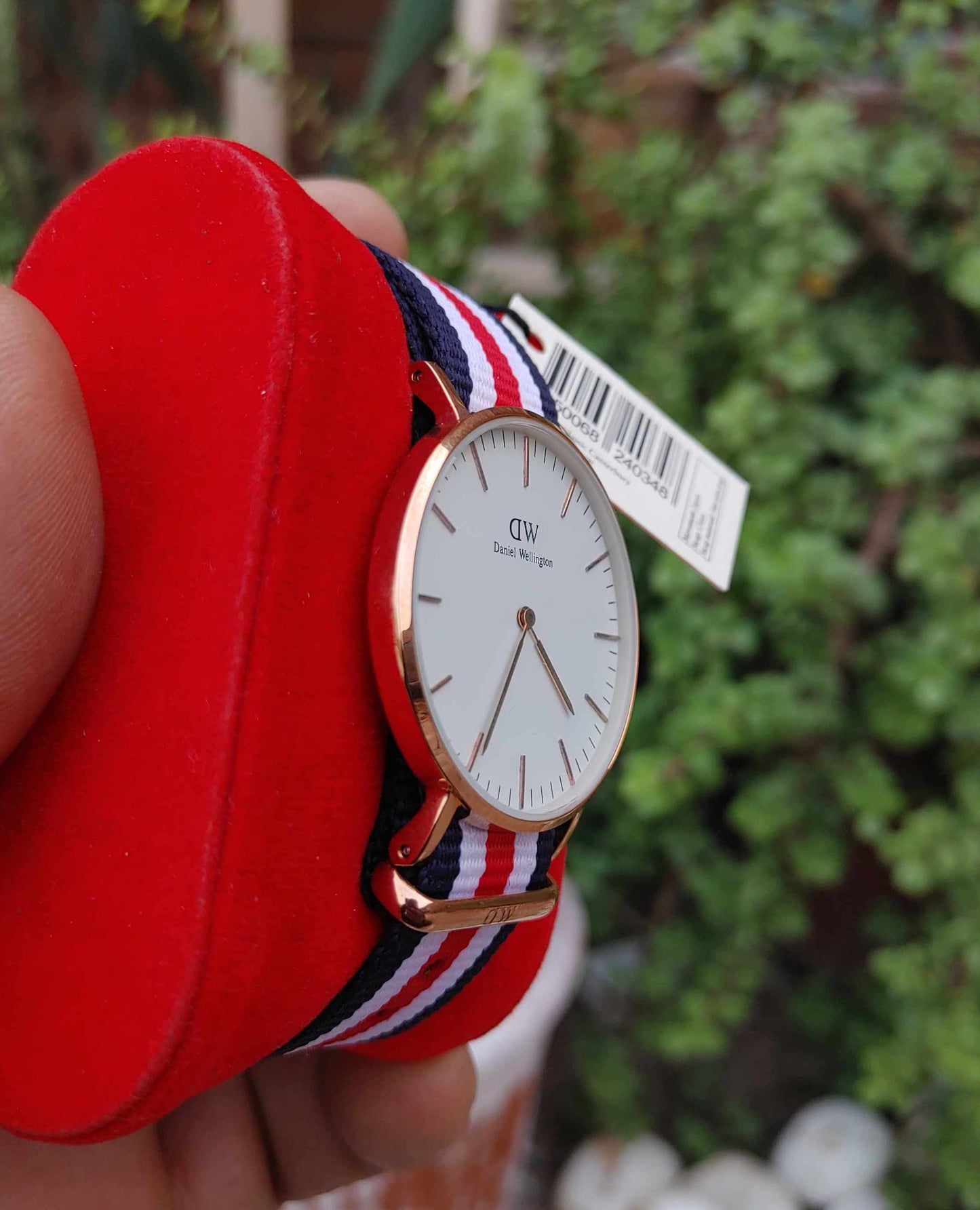 Daniel Wellington Nato Strap Wrist Watch For Men in Classic Style