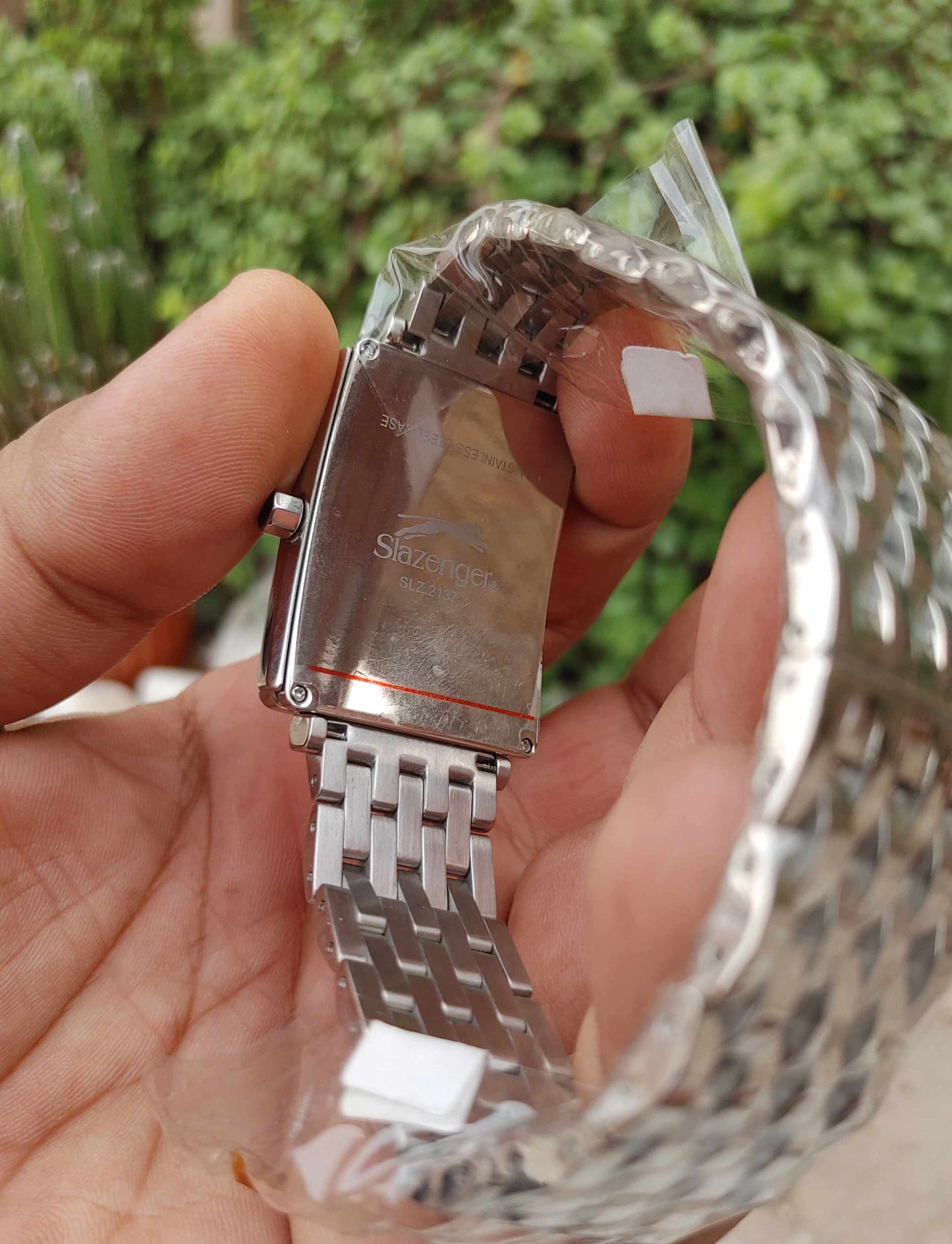 Slazenger Sqaure Dial Wrist Watch For Men