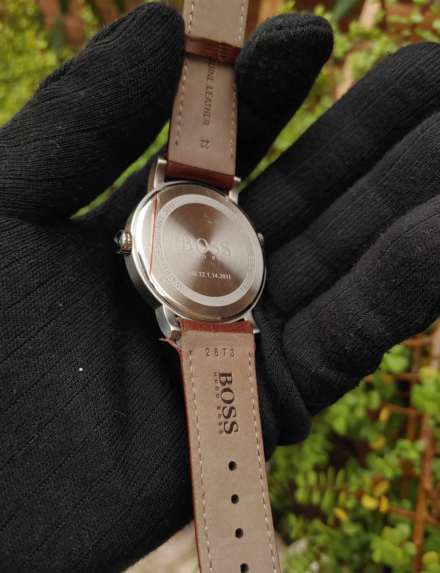 Hugo Boss Dual Time Wrist Watch For Men