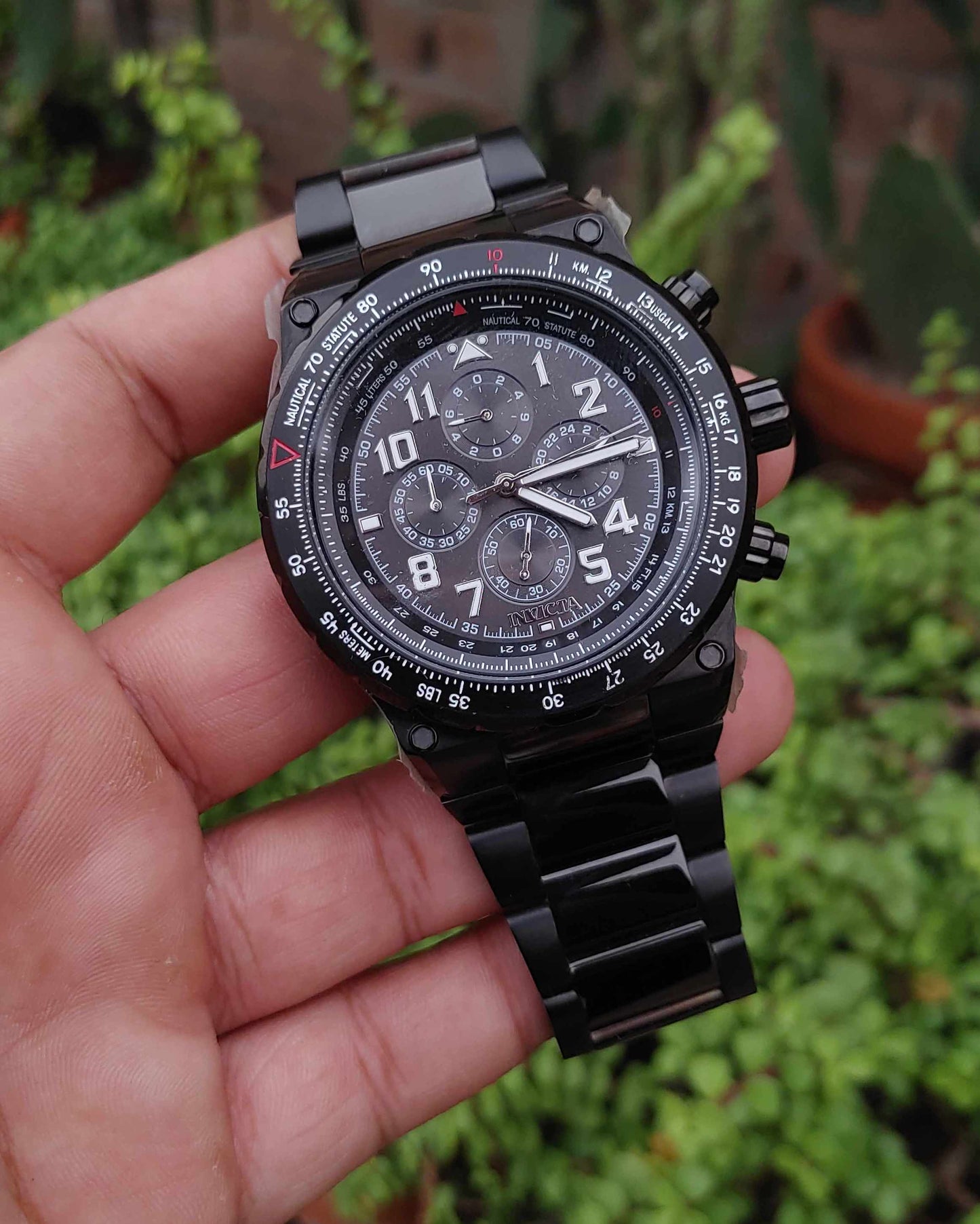 Invicta 4 Chrono Big Dial Wrist Watch For Men