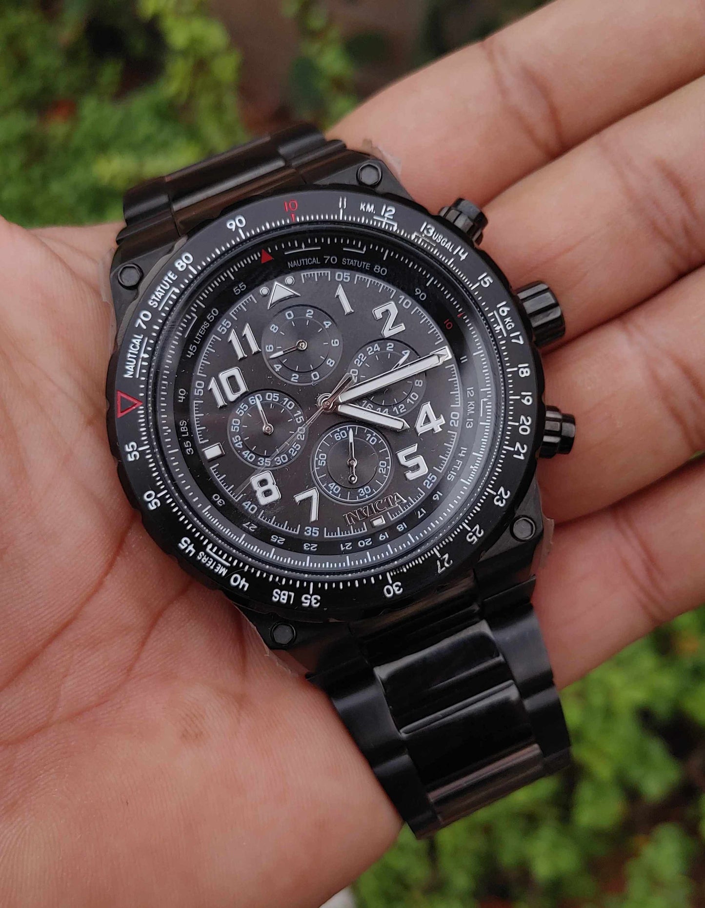 Invicta 4 Chrono Big Dial Wrist Watch For Men