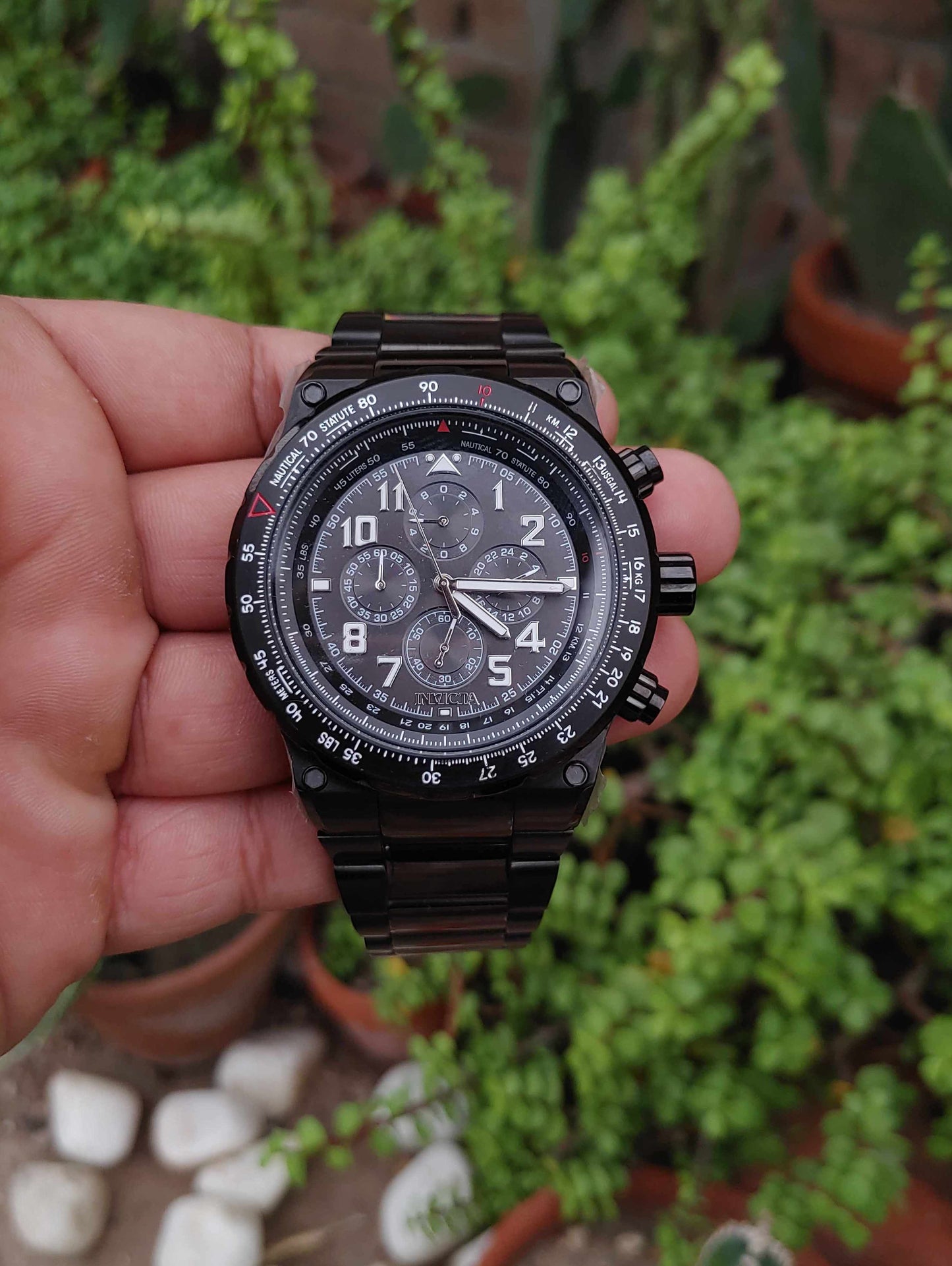 Invicta 4 Chrono Big Dial Wrist Watch For Men