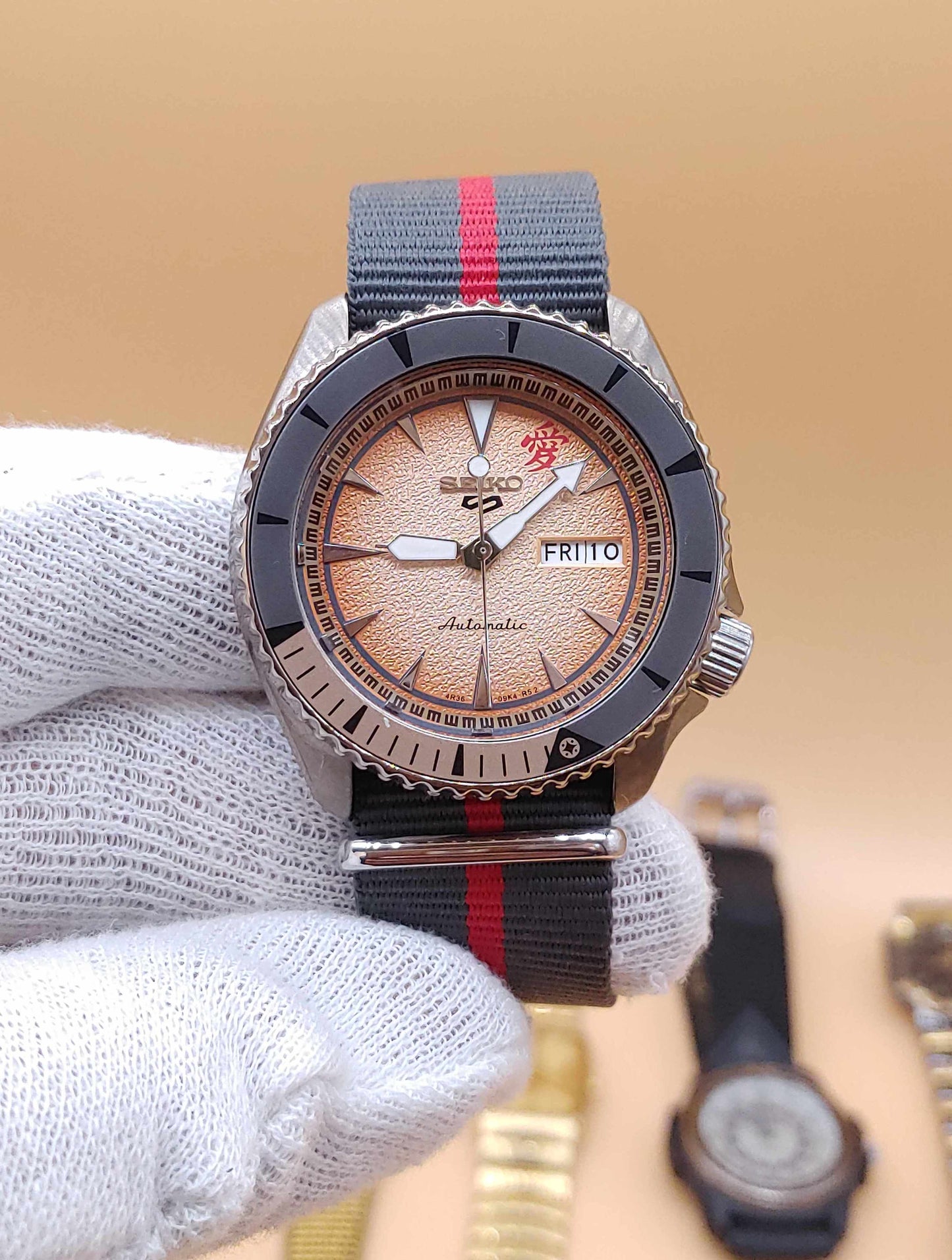 Automatic Seiko Recrafted Nato Strap Watch For Men