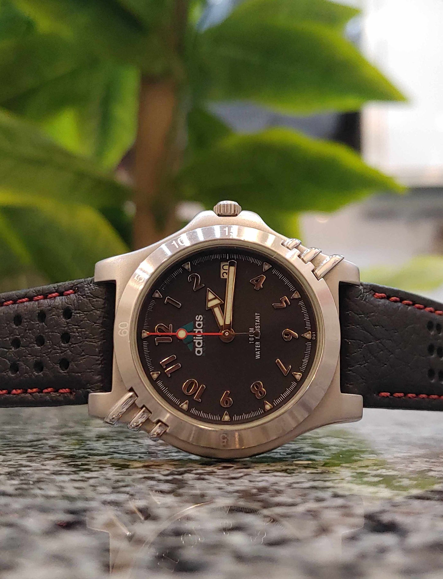 Adidas Swiss Watch For Men Leather Strap Sports Design for Men