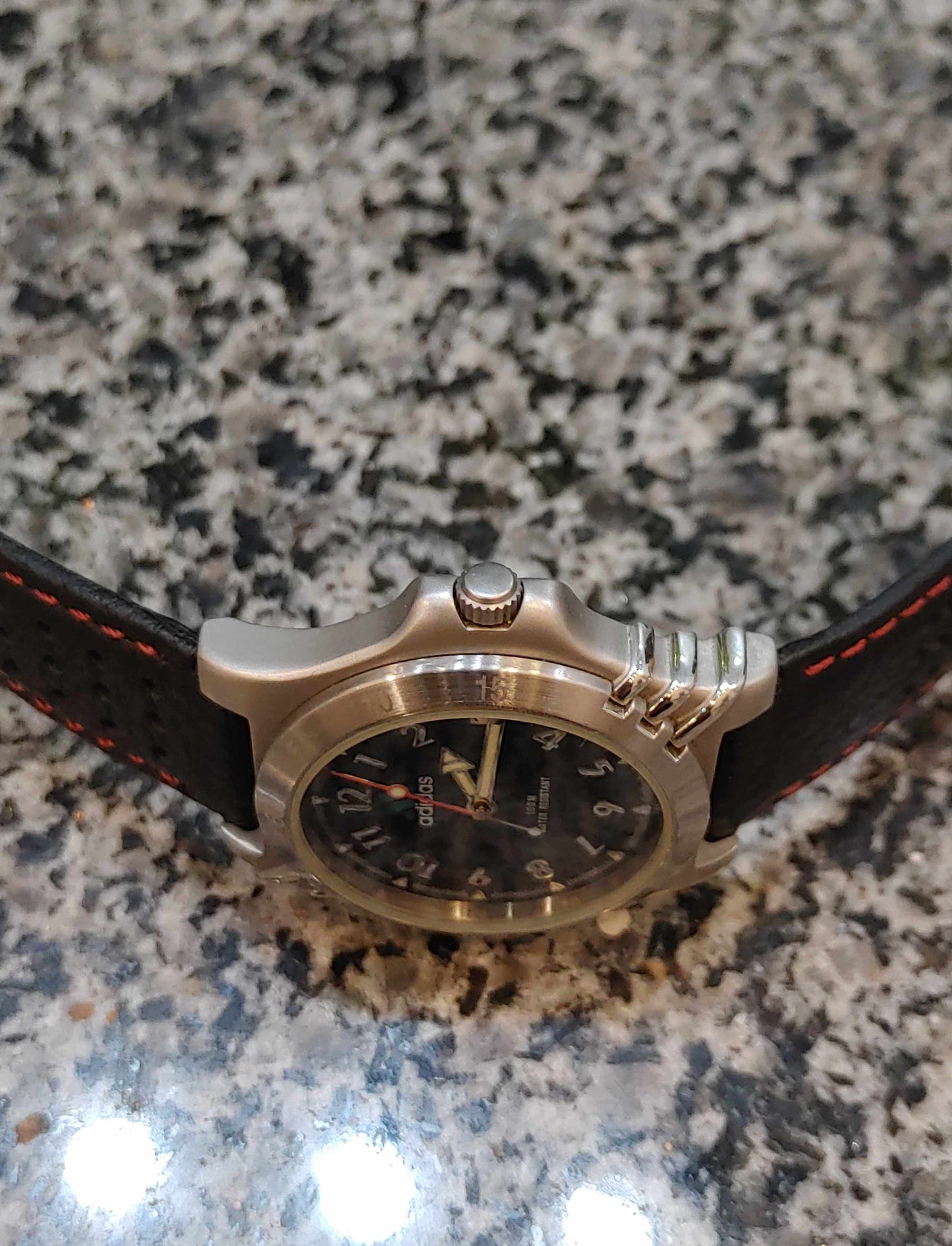 Adidas Swiss Watch For Men Leather Strap Sports Design for Men
