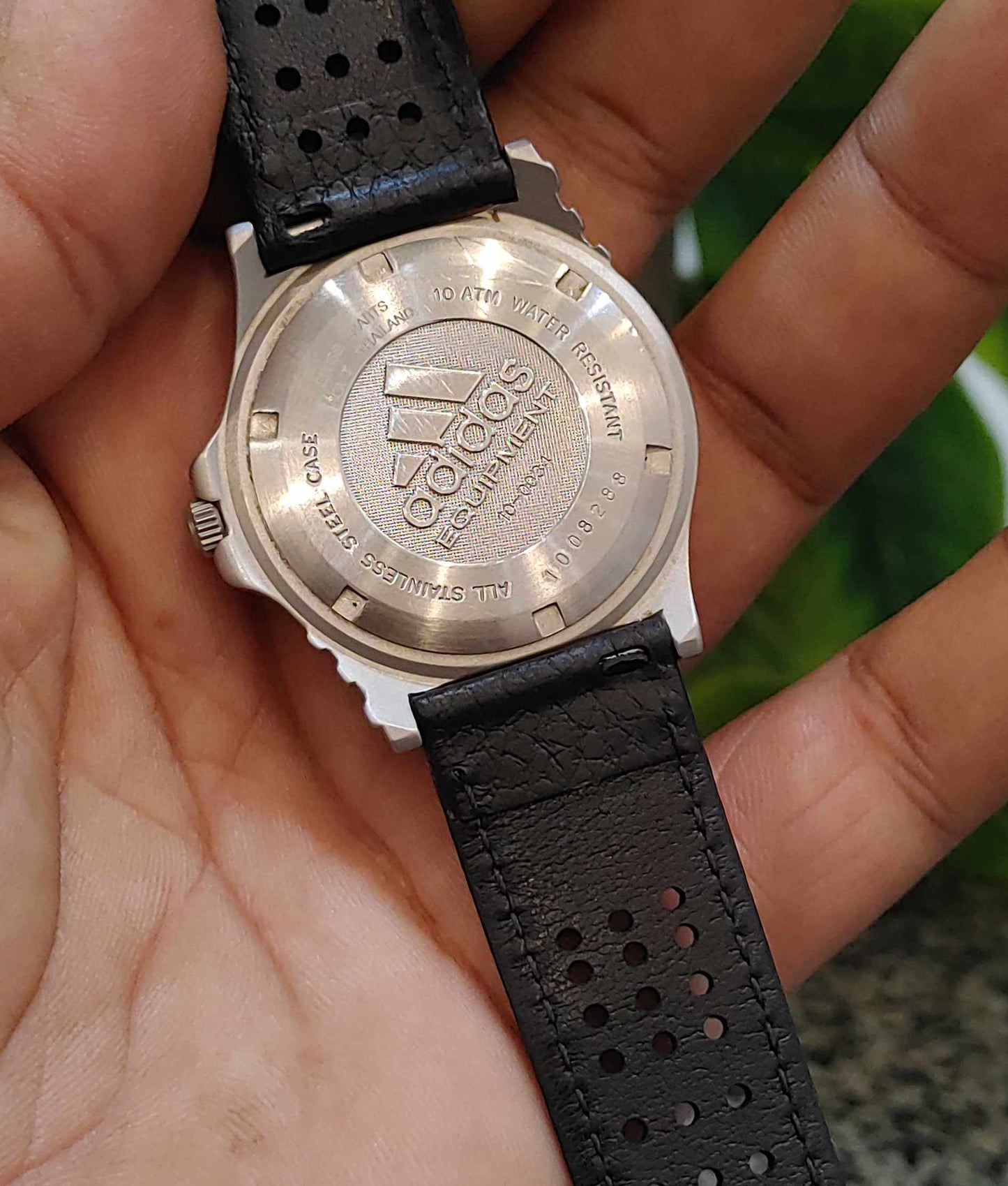 Adidas Swiss Watch For Men Leather Strap Sports Design for Men
